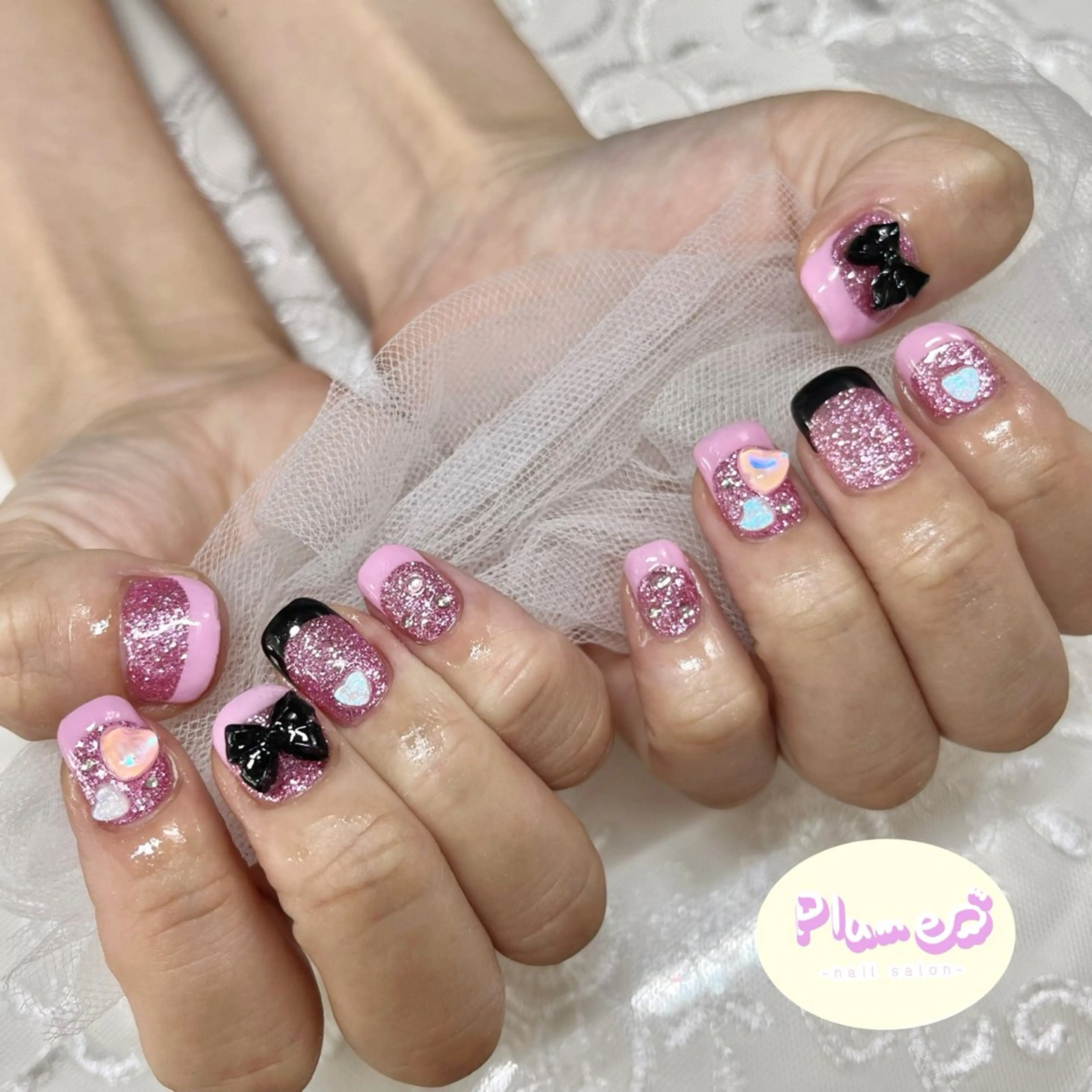 ネイル ハンドネイル plume nail ☆韓国ネイルのネイルデザイン