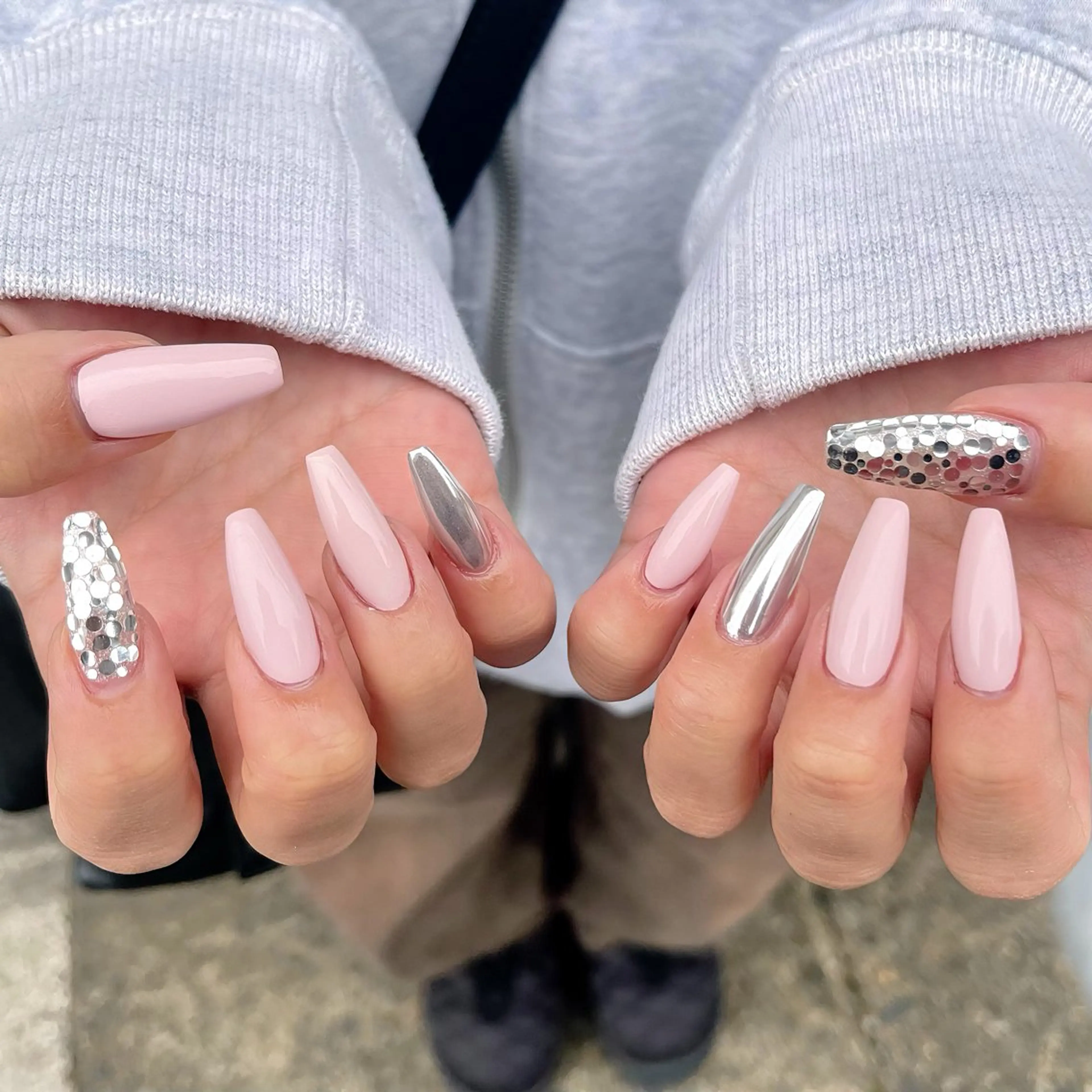 ネイル 長さ出し フレンチネイル マグネットネイル マグネットフレンチ ワンカラーネイル ハンドネイル 🫧OPELIA NAIL渋谷🫧のネイルデザイン