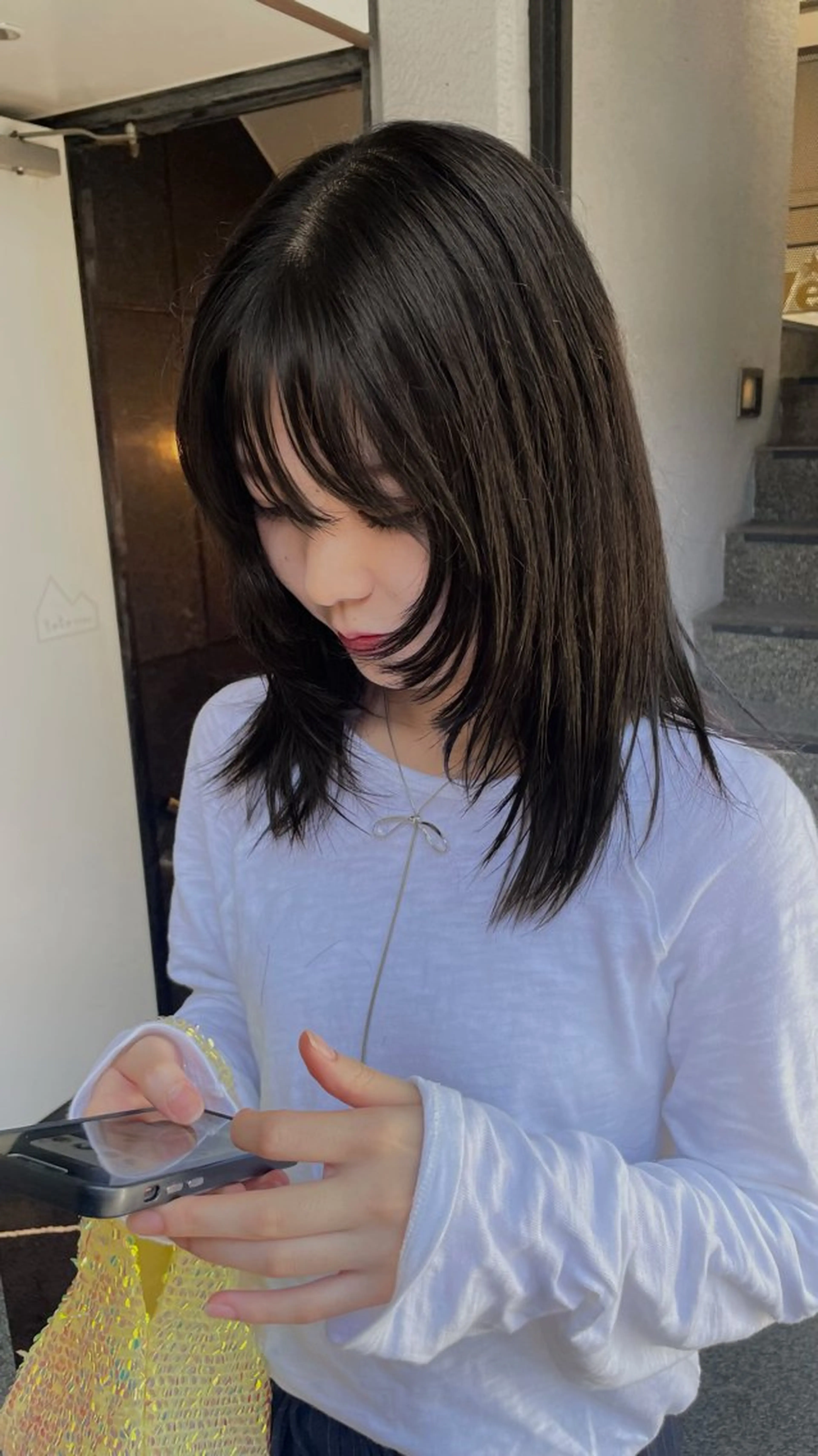 セミロング カラー 原宿/パーマ 🧺ユウマのヘアスタイル