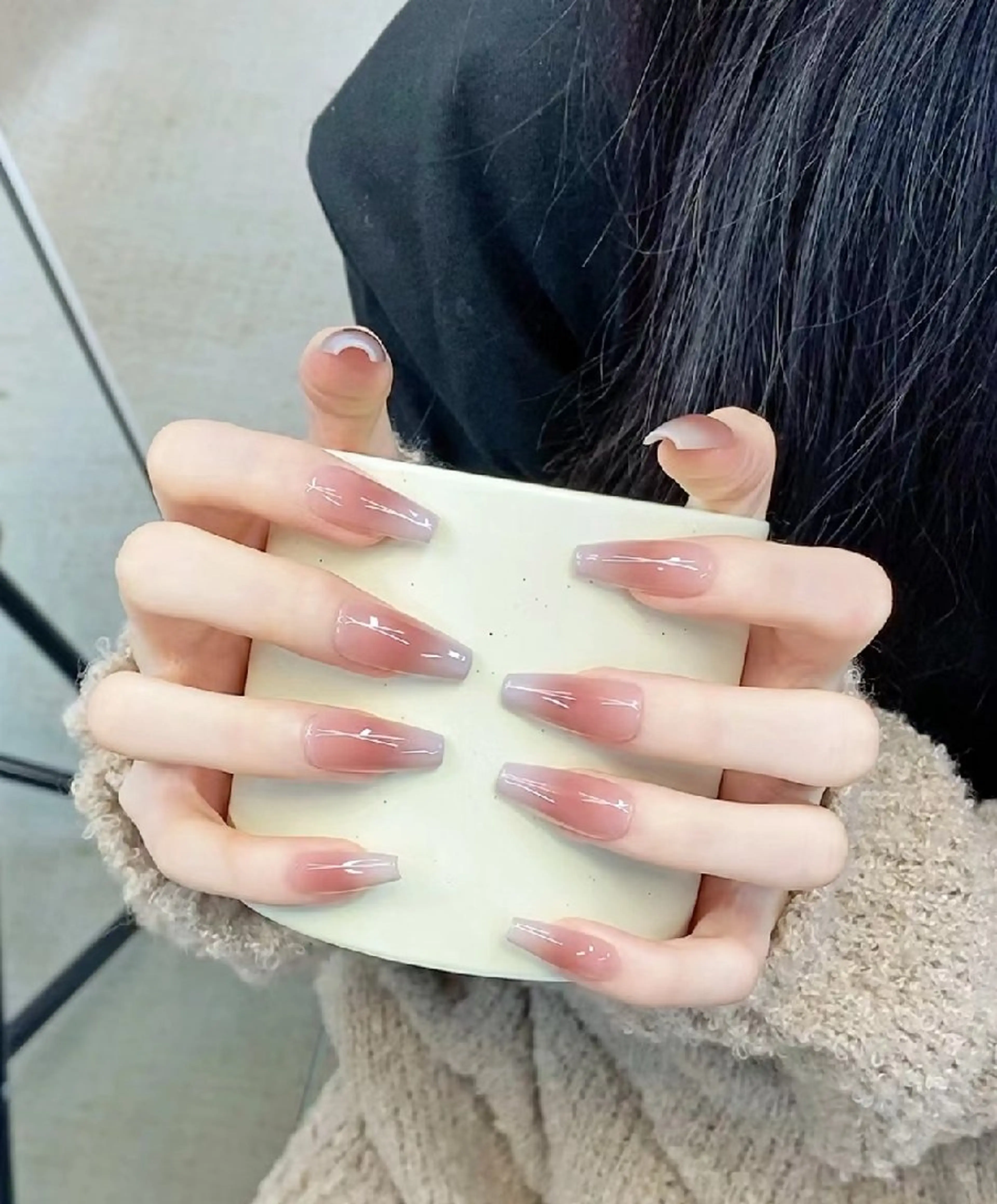 カラーグラデーションの写真
