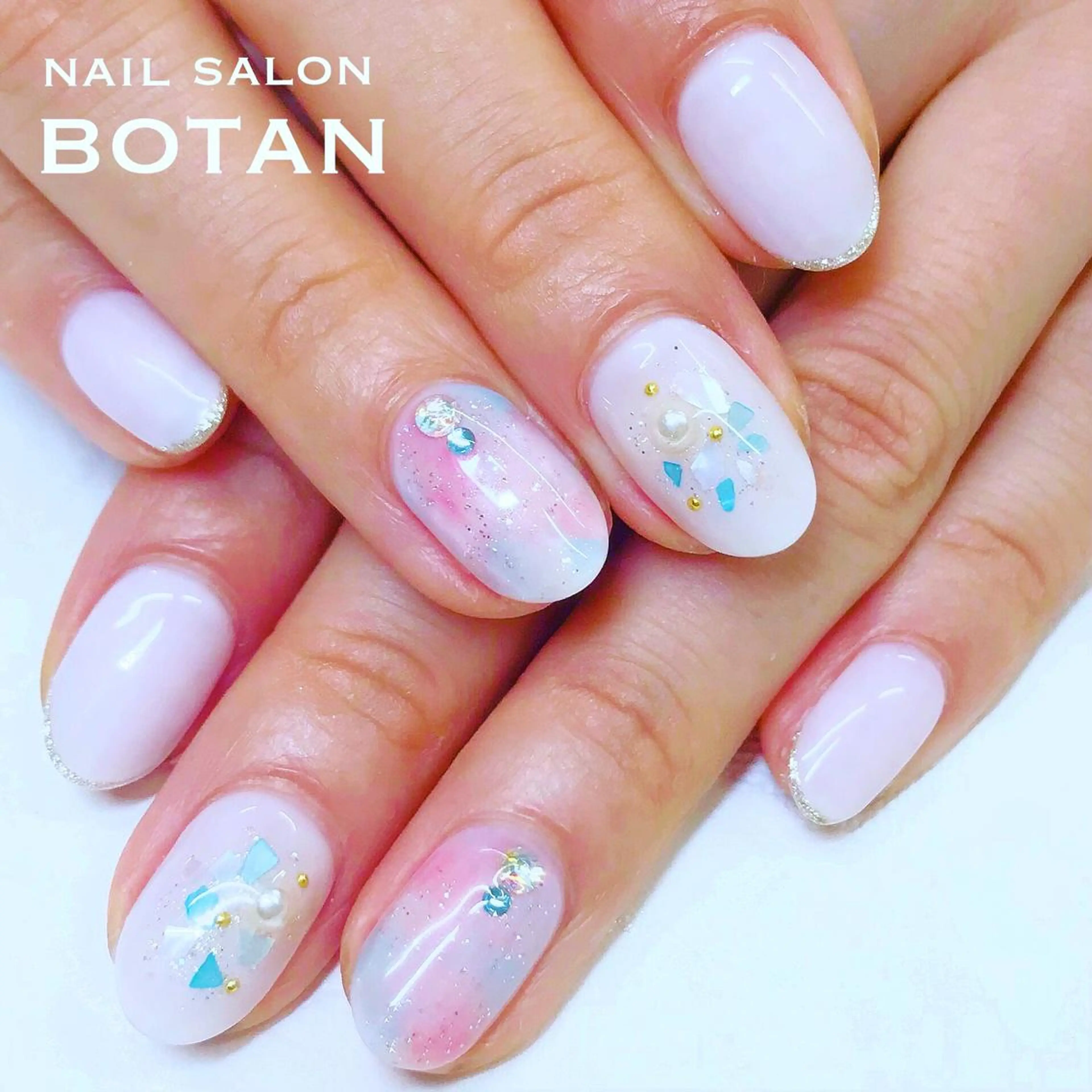 ネイル ハンドネイル NAIL SALON BOTANのネイルデザイン