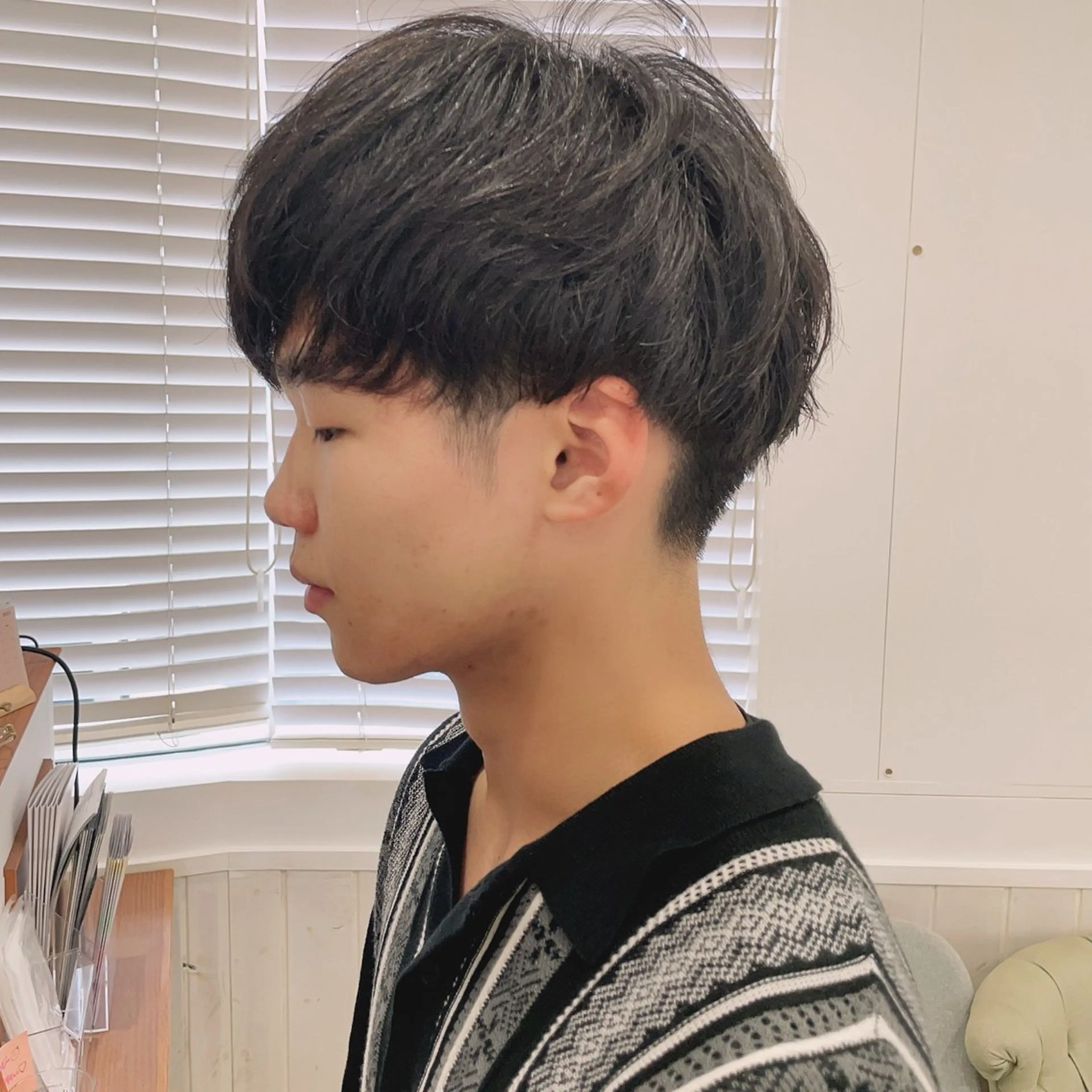 ショート メンズ マッシュ 刈り上げ clan en所属・後藤 真友のヘアスタイル