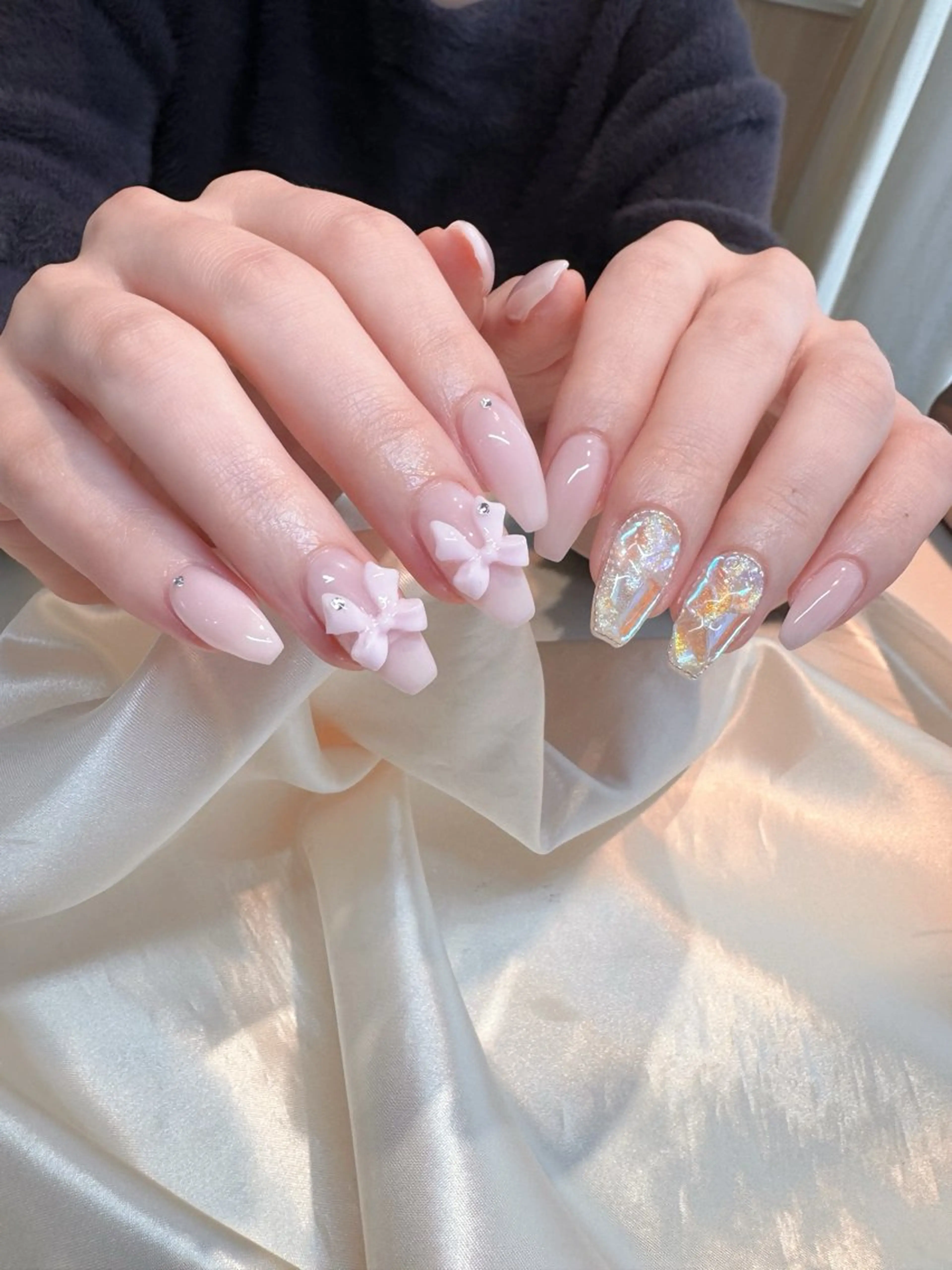 ネイル ハンドネイル 𝐘𝐔𝐊𝐈 💖のネイルデザイン