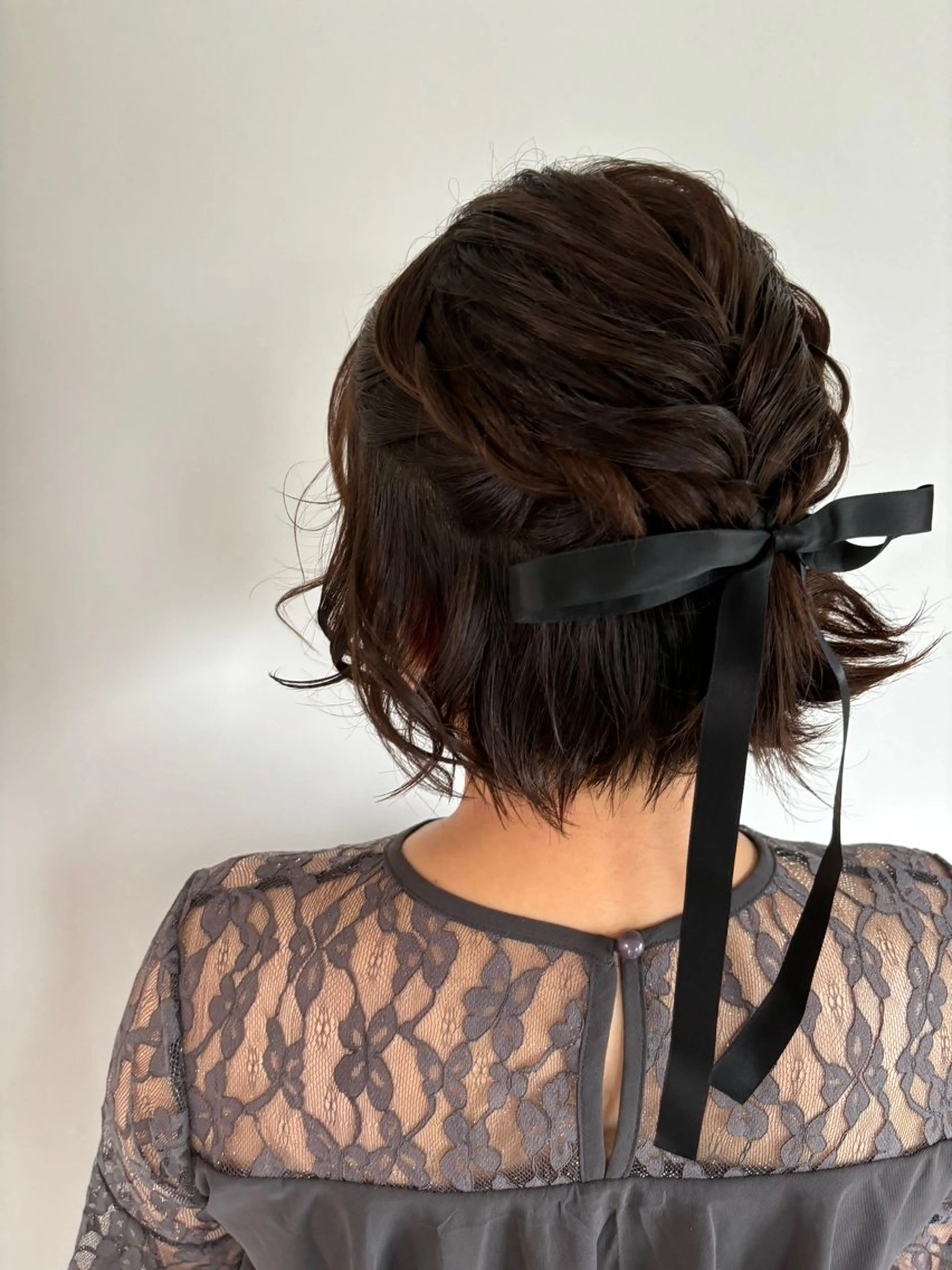 お呼ばれヘアの写真