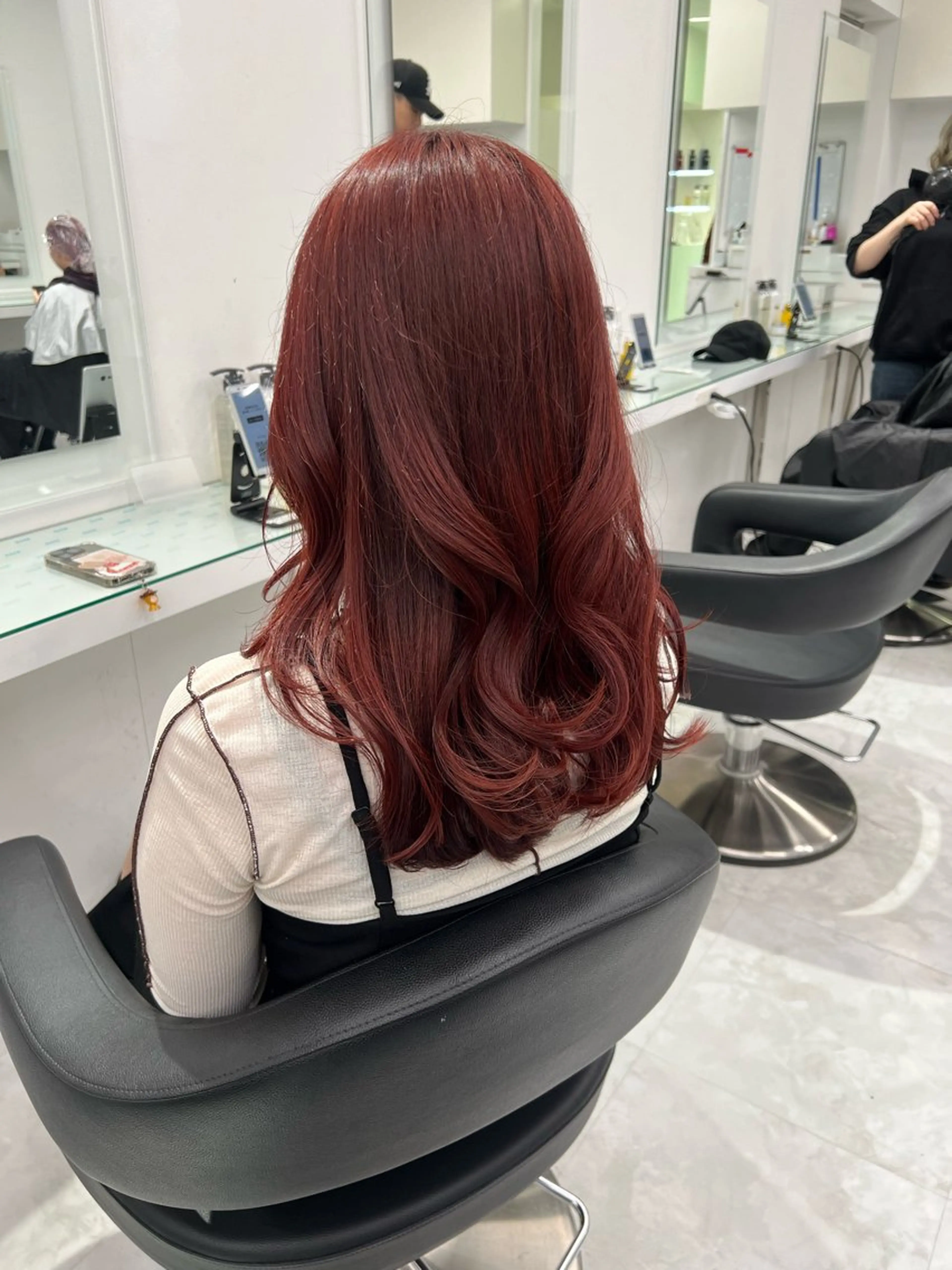 カラー ヘアカラー トリートメント ヘッドスパ ヘアセット ブリーチなし透明感 💗RYOTAのヘアスタイル