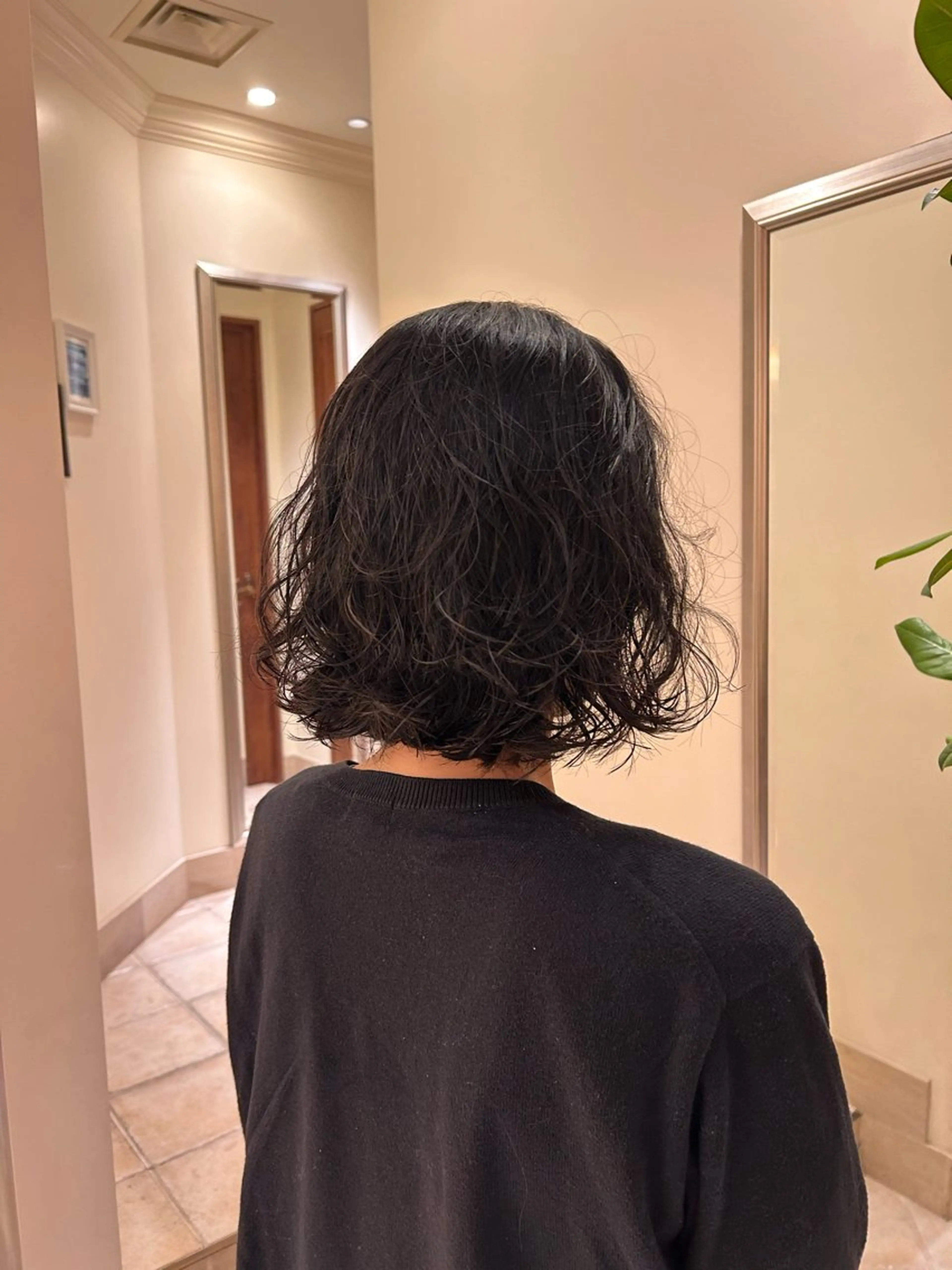 ショート パーマ BEAUTRIUM265所属・平野 枝莉のヘアスタイル