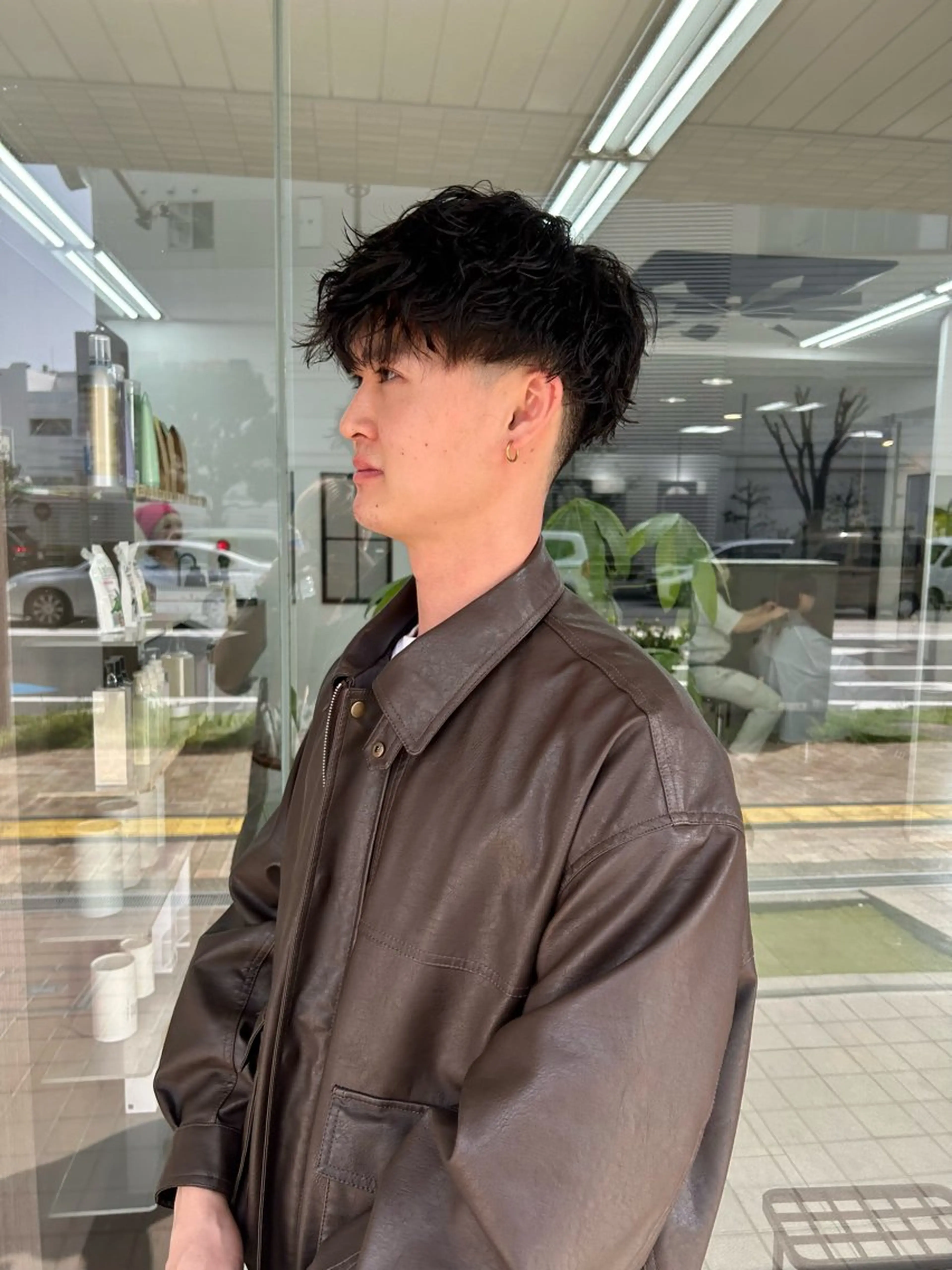 ショート パーマ メンズ カット パーマ メンズパーマの達人 /タカシマダイスケのヘアスタイル