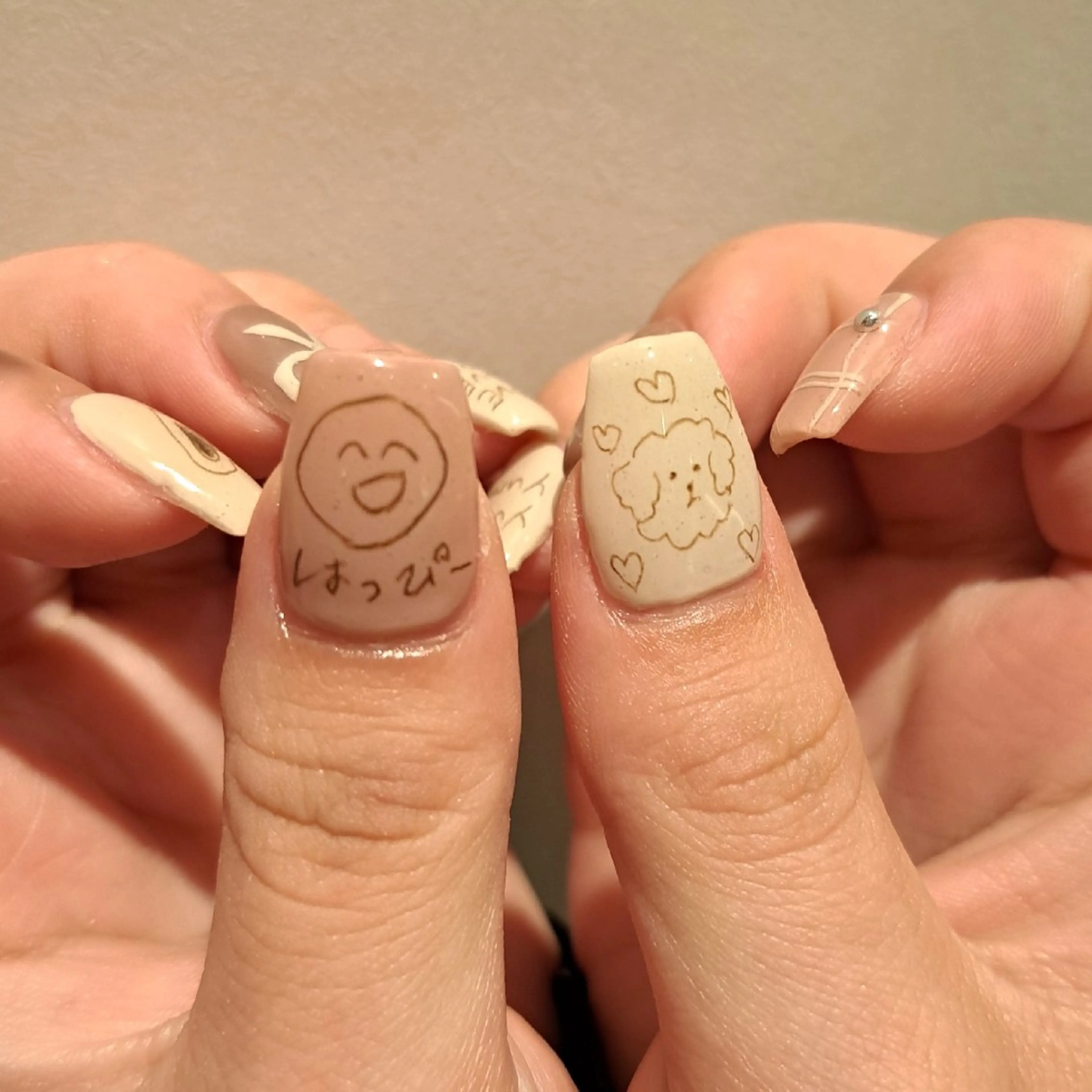 ネイル アートネイル 持ち込み 冬ネイル Nail mood /アートし放題のネイルデザイン