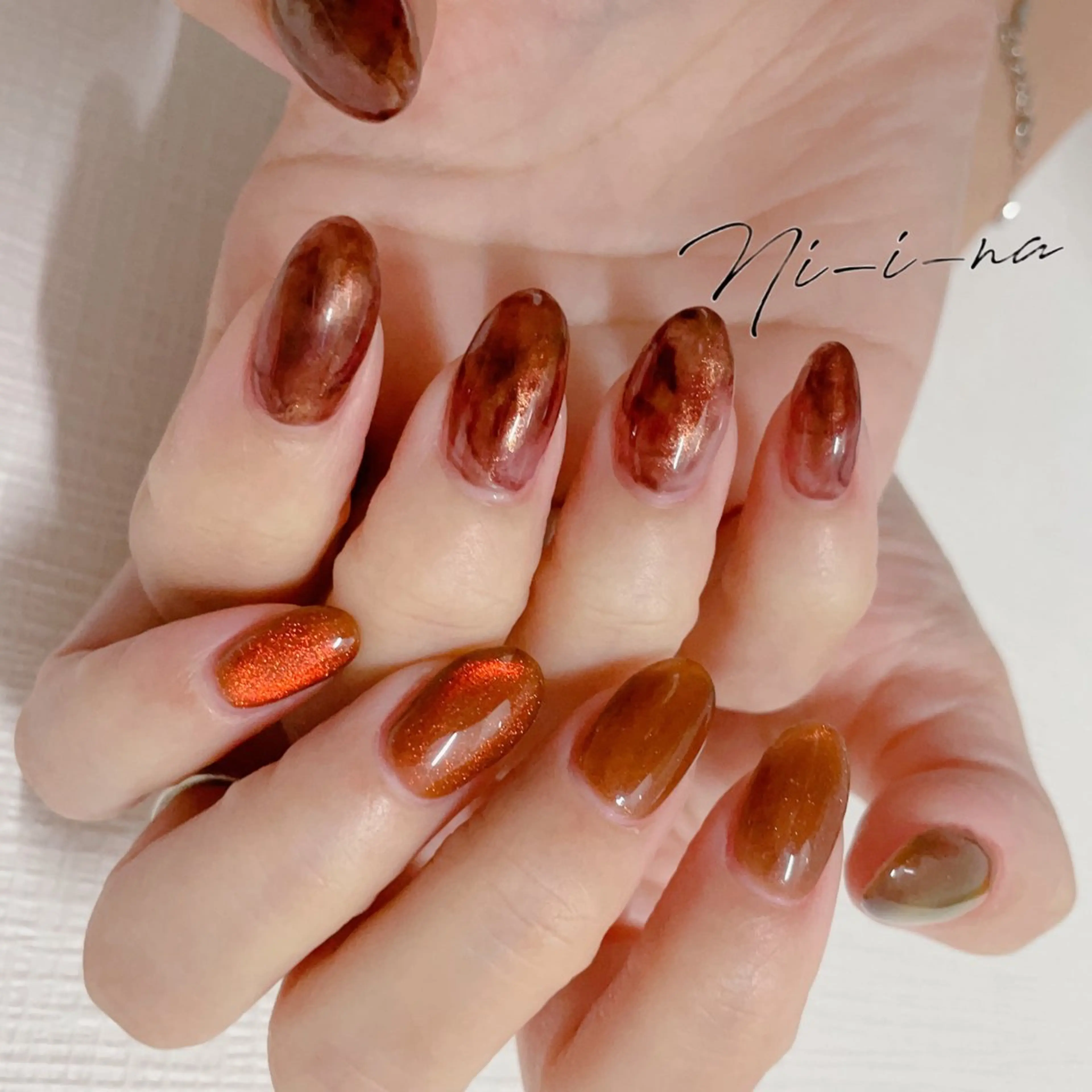 ネイル ハンドネイル nail salon Ni-i-naのネイルデザイン