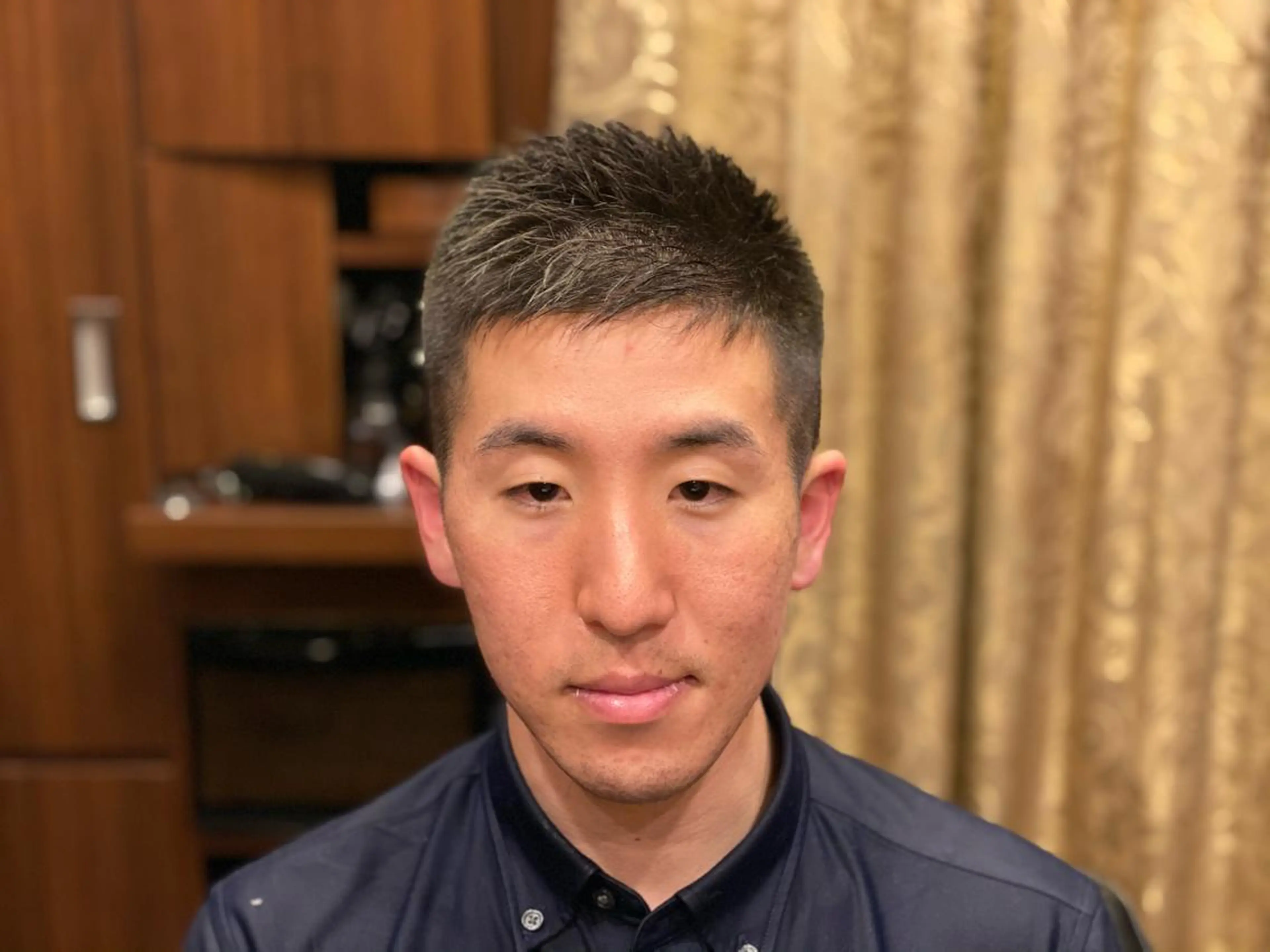 ショート メンズ 浅見 天翔のヘアスタイル