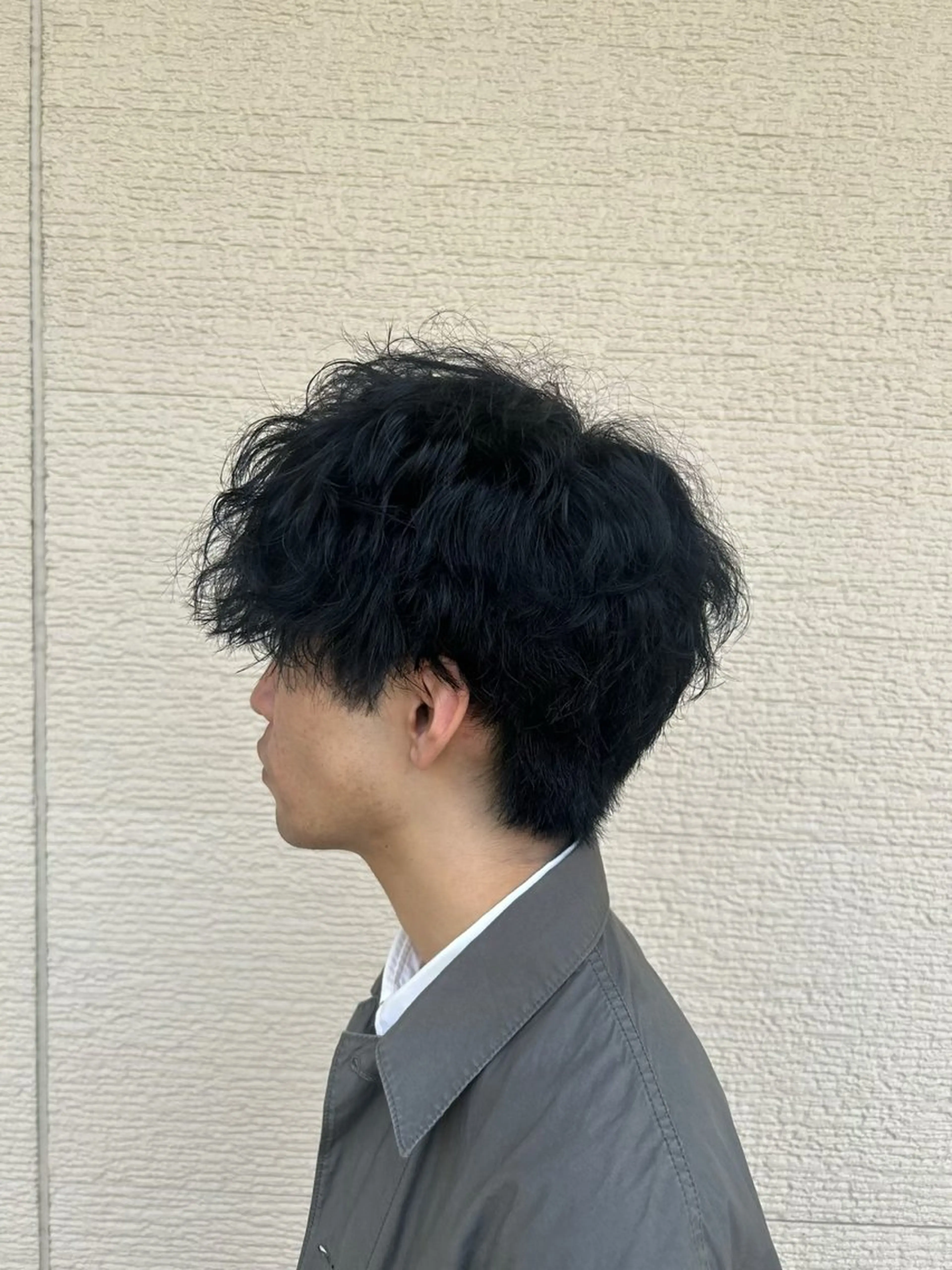 パーマ メンズ 田中 海斗のヘアスタイル