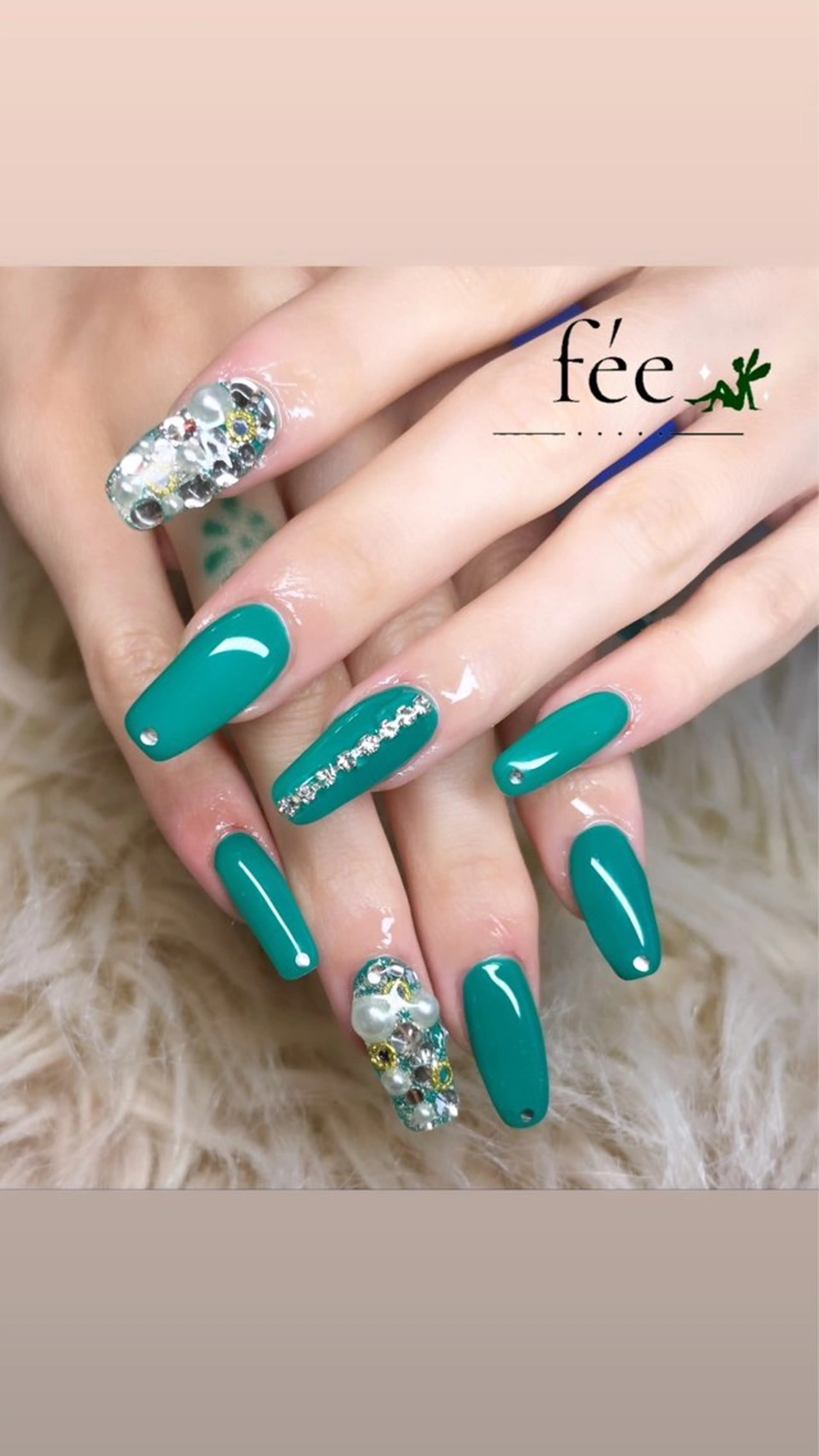 ネイル アートネイル フットネイル フレンチネイル ジェルネイル 韓国ネイル private salon fee所属・nail salon feeゆりかのネイルデザイン