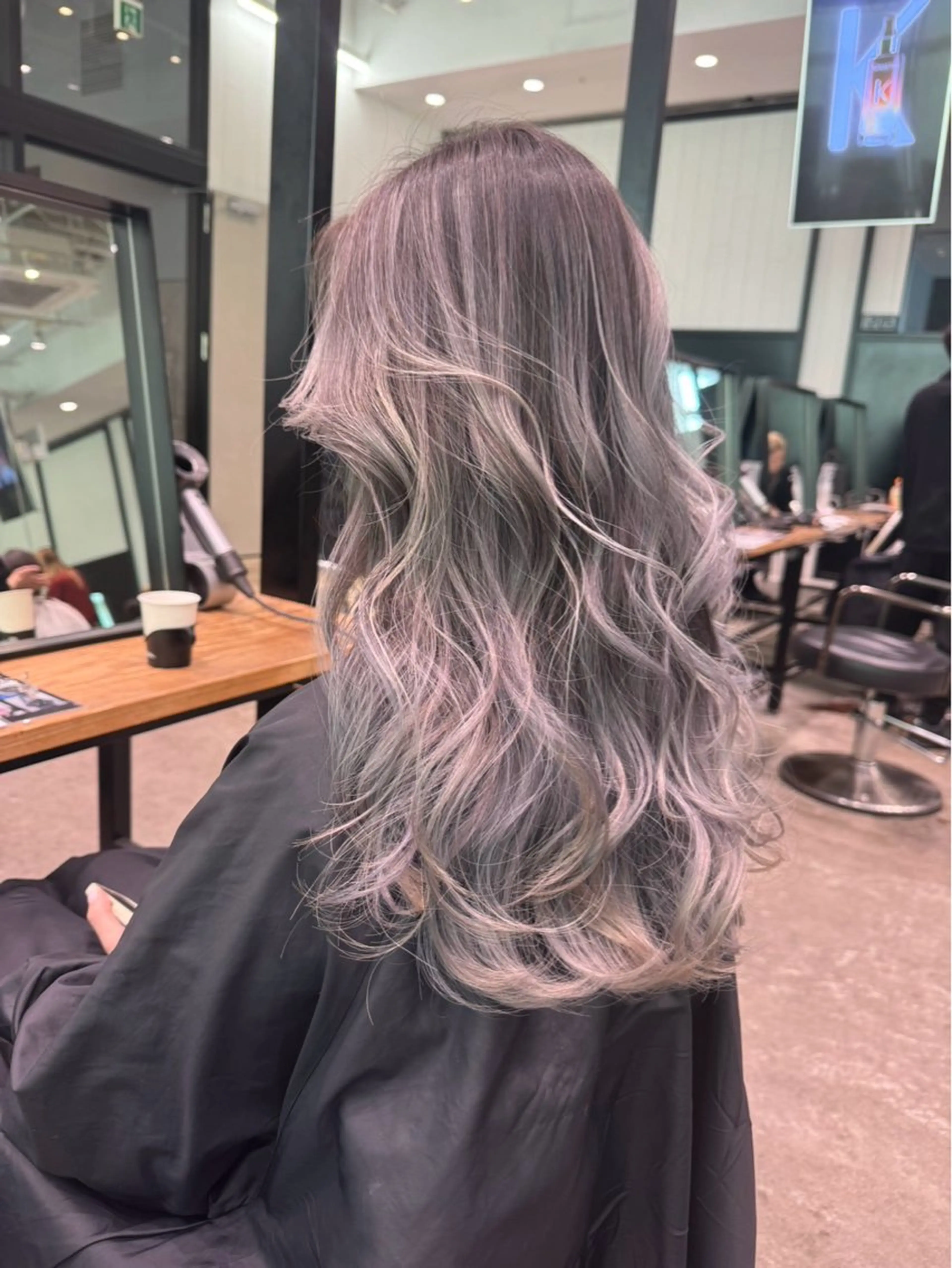 ロング カラー カット ヘアカラー ALBUM GINZA所属・❣️ショート特化❣️ 🎀モモカ🎀のヘアスタイル