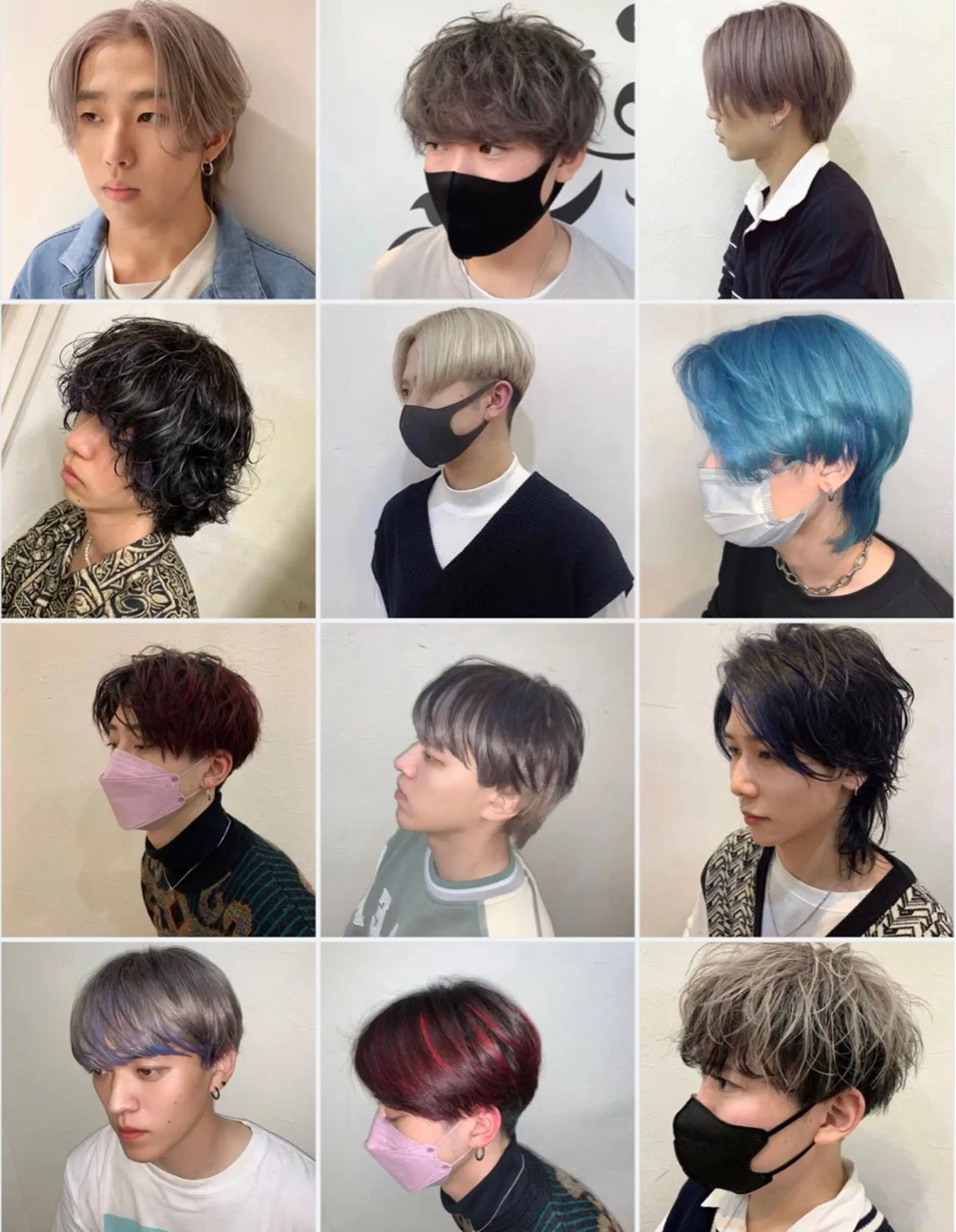 メンズ カット ヘアカラー ヘアセット [渋谷ブリーチ] 玲弥のヘアスタイル