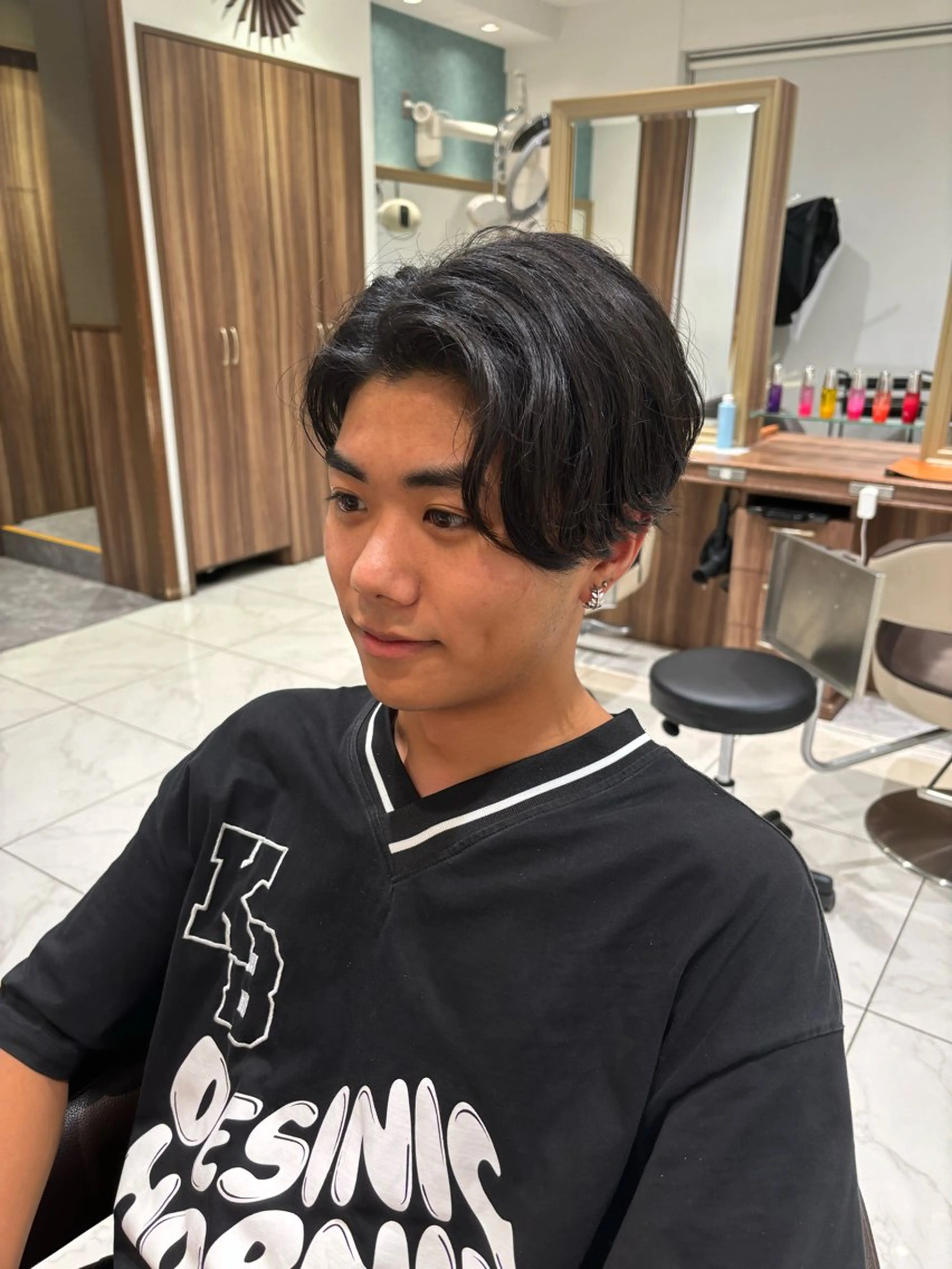 ショート パーマ 🫧Ash 小岩店 ハセベ🫧のヘアスタイル