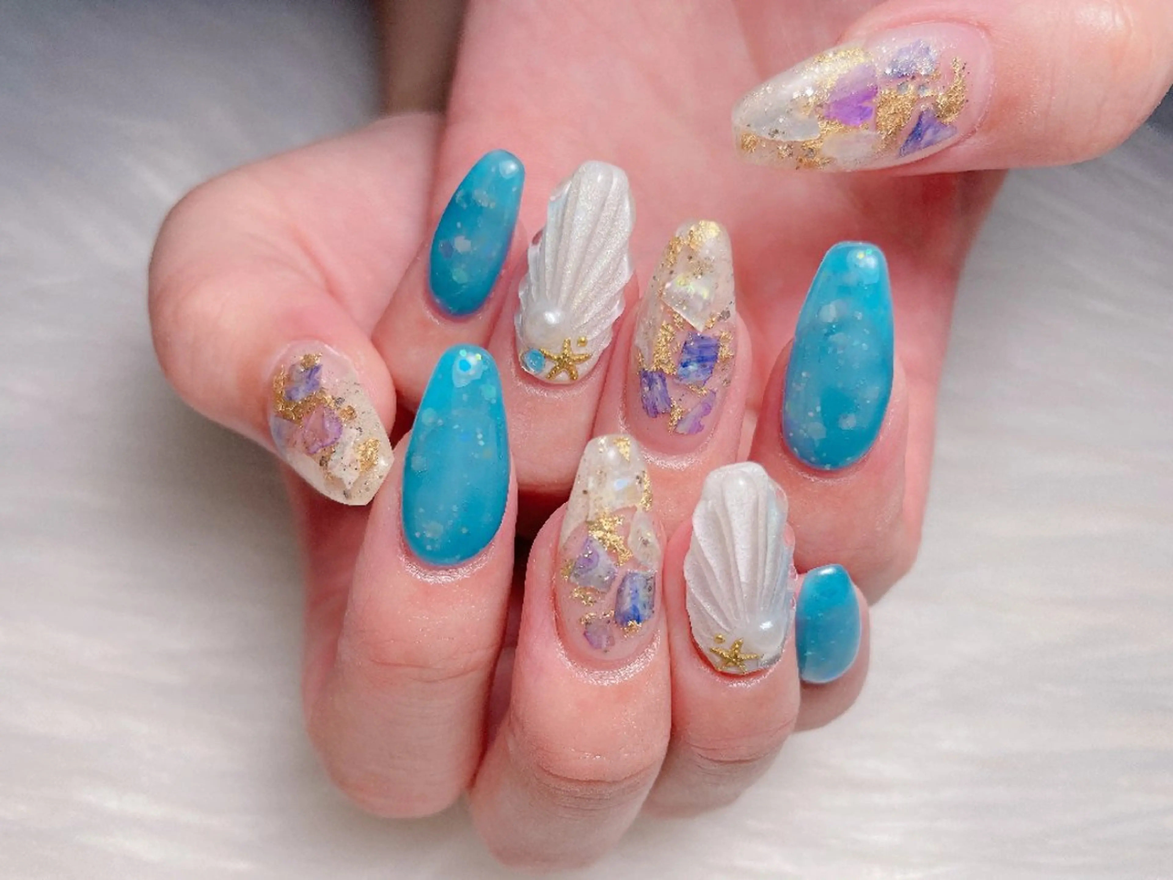 ネイル 🎀Yumi✨ 長さ出し専門のネイルデザイン