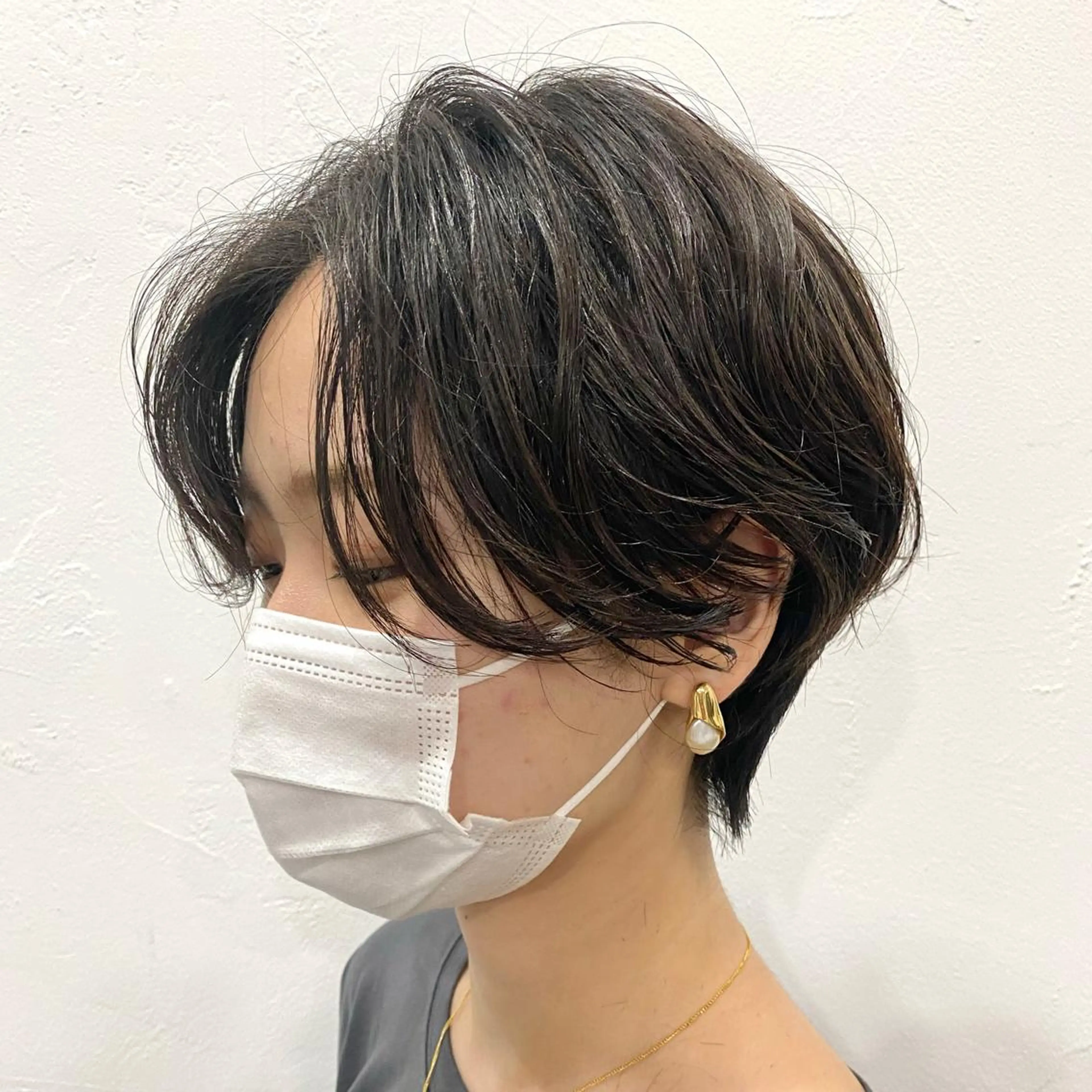 ショート ショートヘア カット 縮毛矯正 トリートメント 🌟ショート/シ ョートボブ/岡田🌟のヘアスタイル