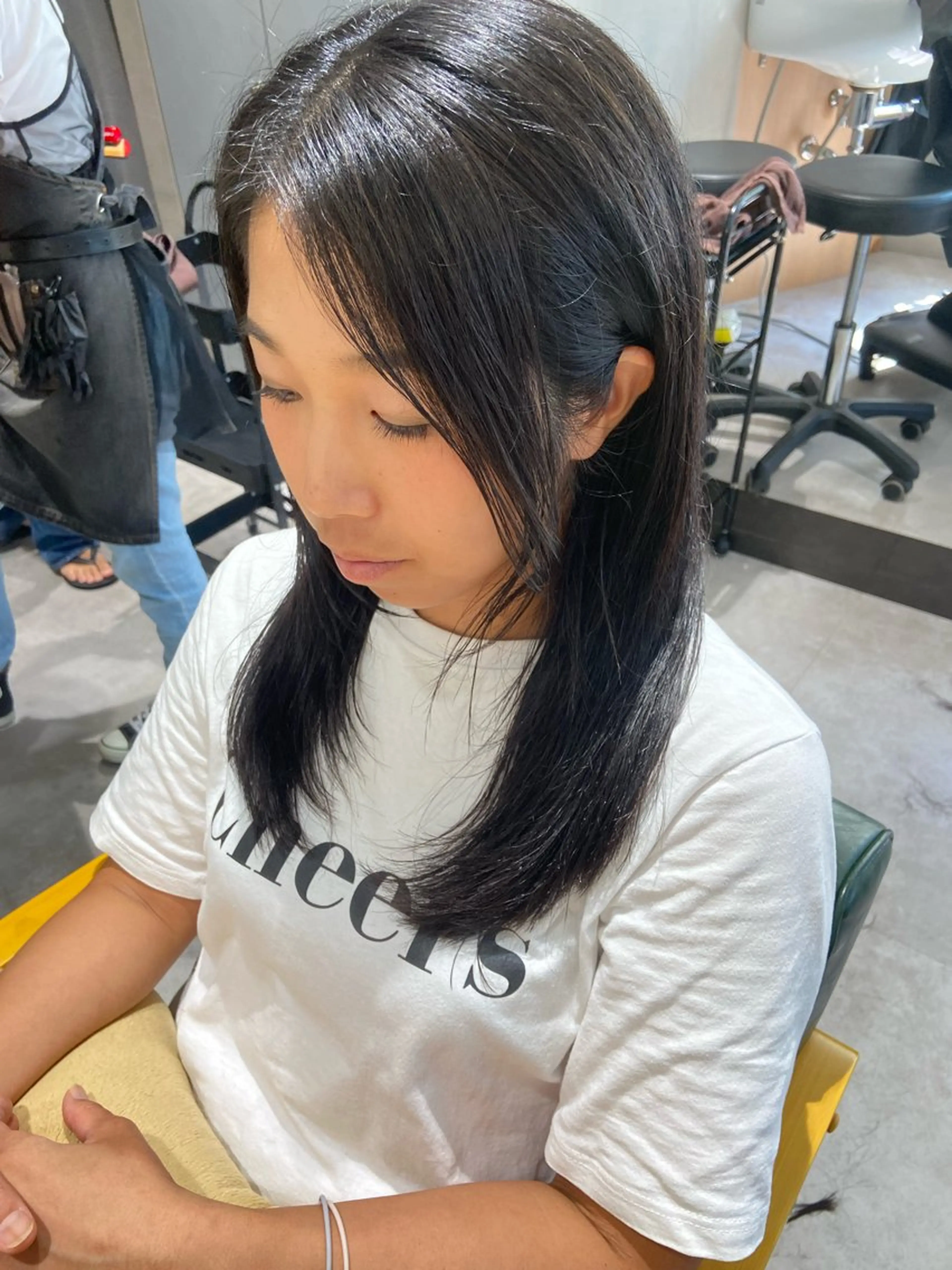 ロング 髪質改善/オオイシ ナツミのヘアスタイル