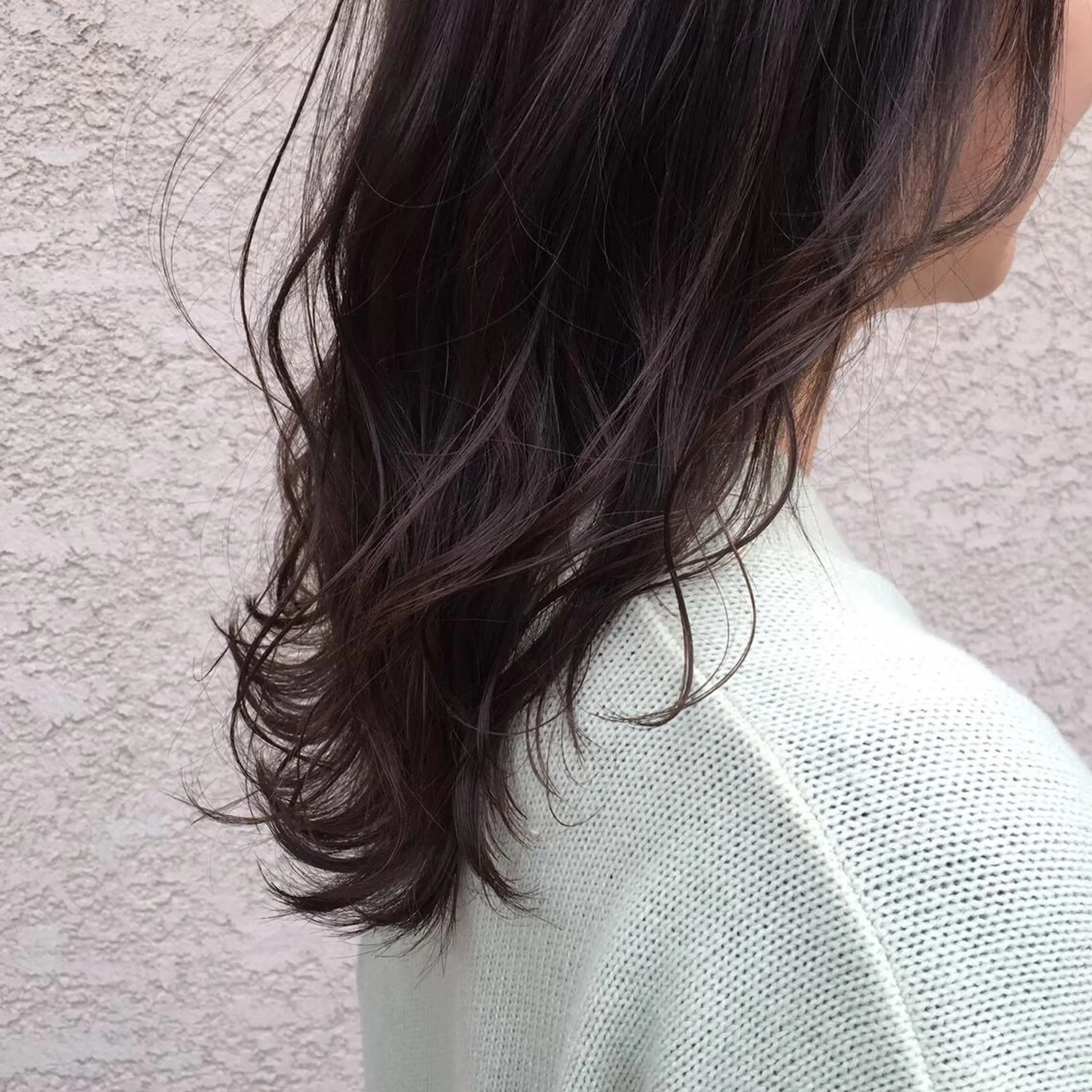ロング カラー カット ヘアカラー トリートメント 中津/柔らかカラー/ ナガオ　イズミのヘアスタイル