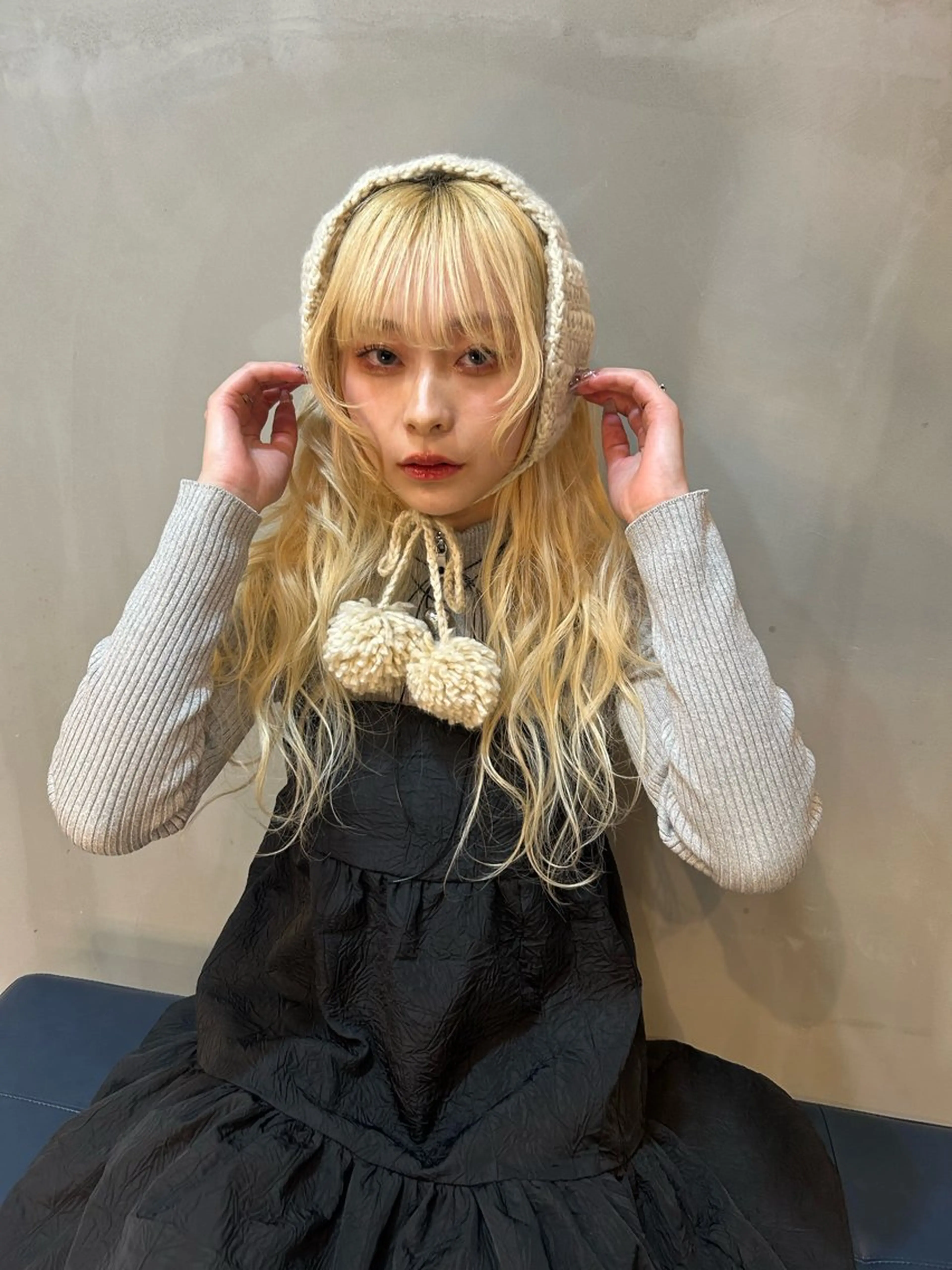ロング カット ヘアカラー トリートメント ハイトーン/ブリーチ 🧁soraのヘアスタイル