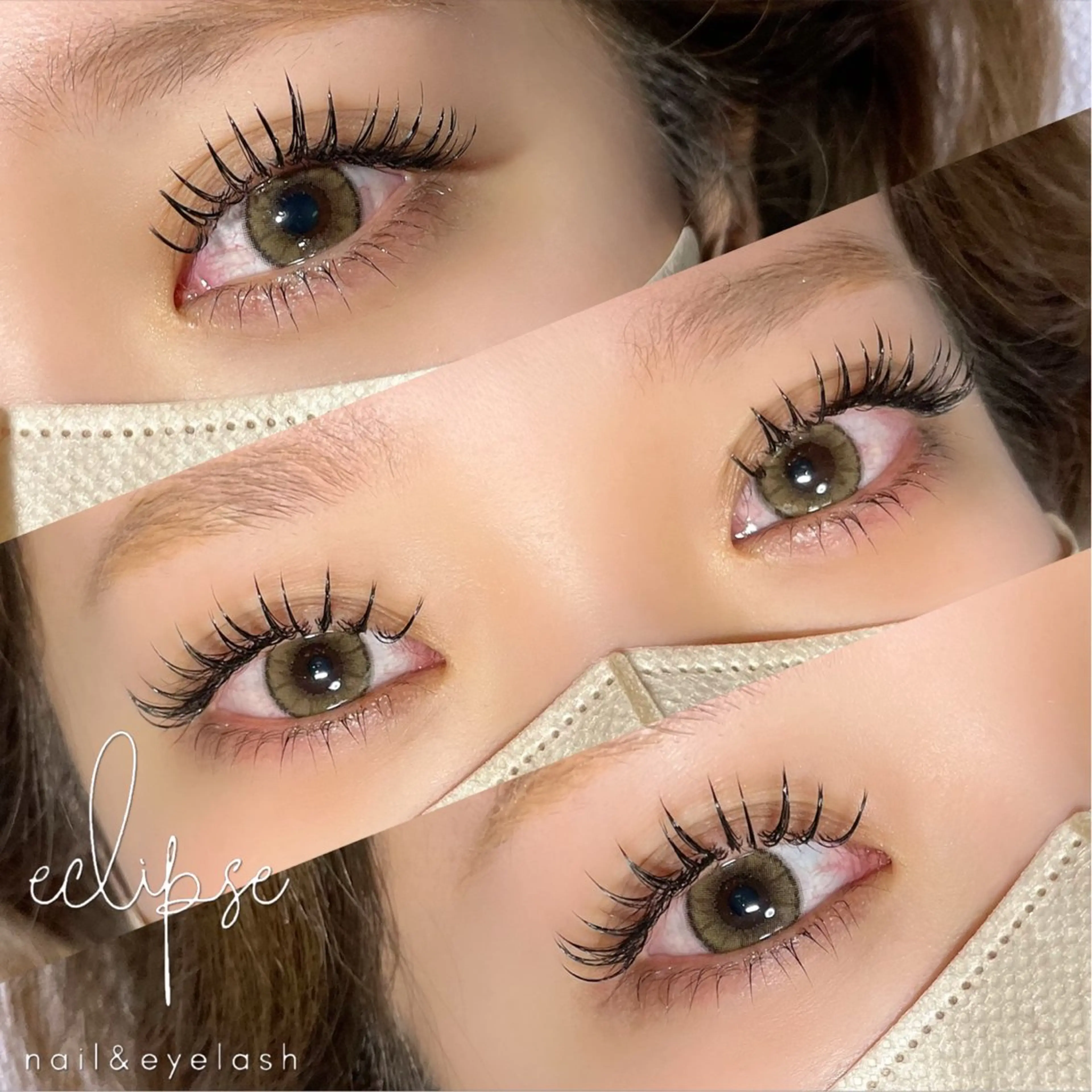 マツエク・マツパ まつげパーマ 下まつげエクステ eclipse eyelashのマツエク・マツパデザイン