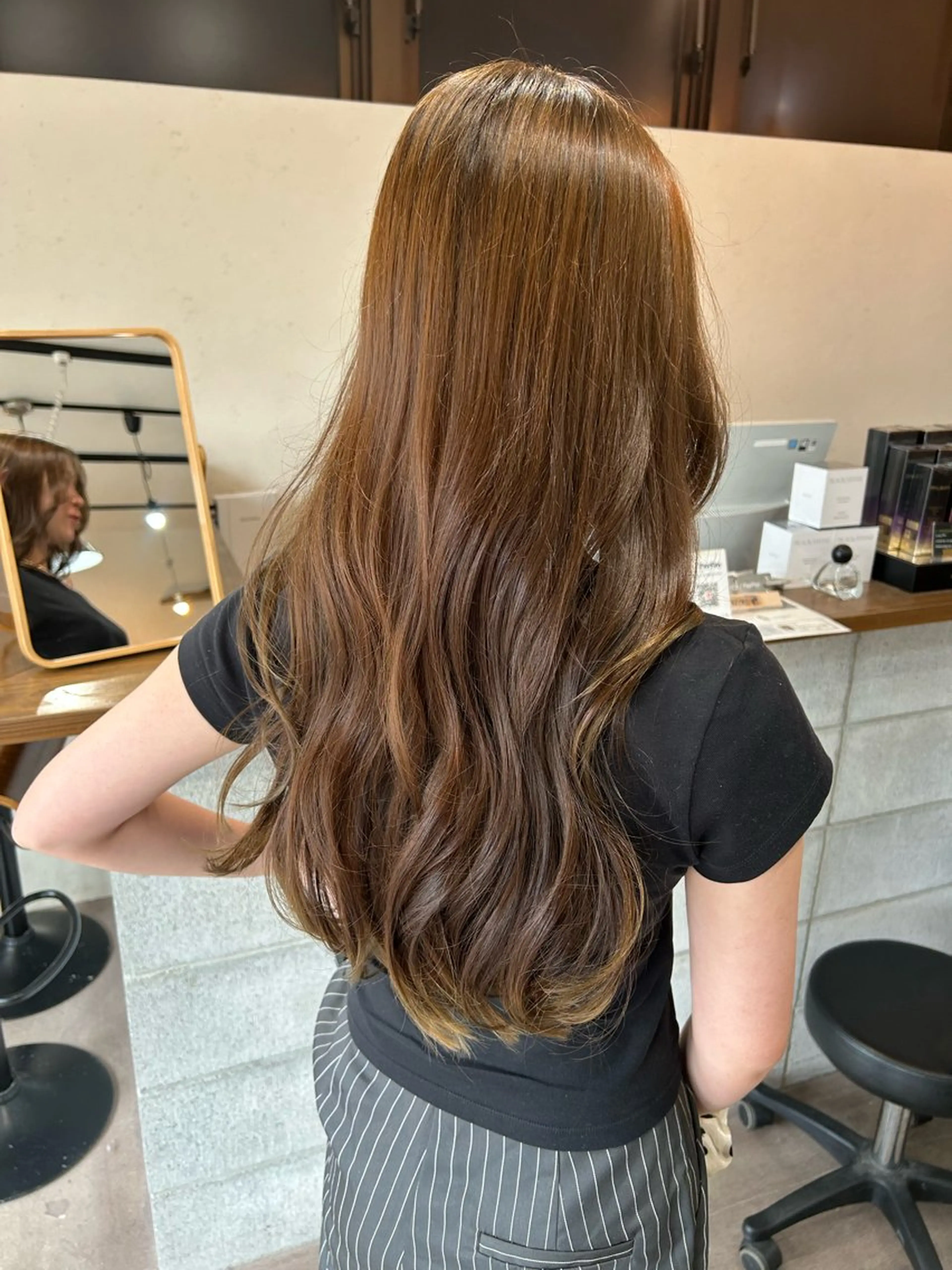 カラー ヘアカラー Ann  merry ann/陽菜のヘアスタイル