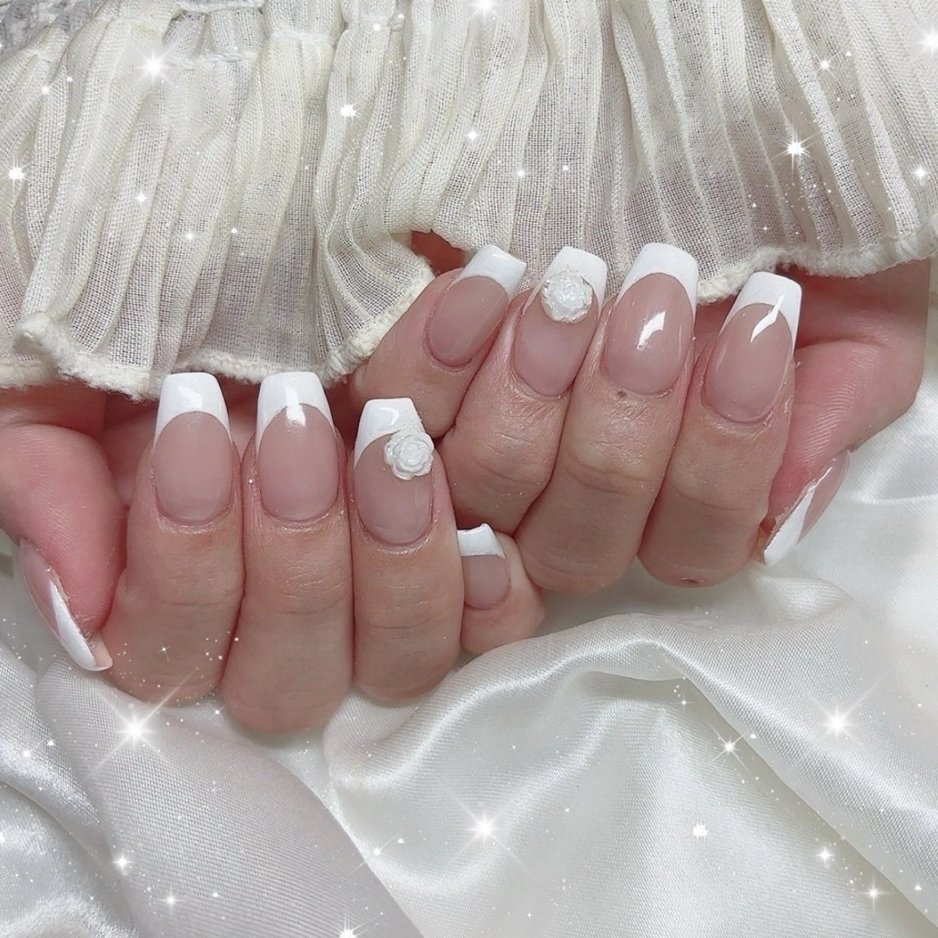 ミディアム 韓国風ヘア ハンドネイル nail salon  sissy所属・sissy yukaのネイルデザイン