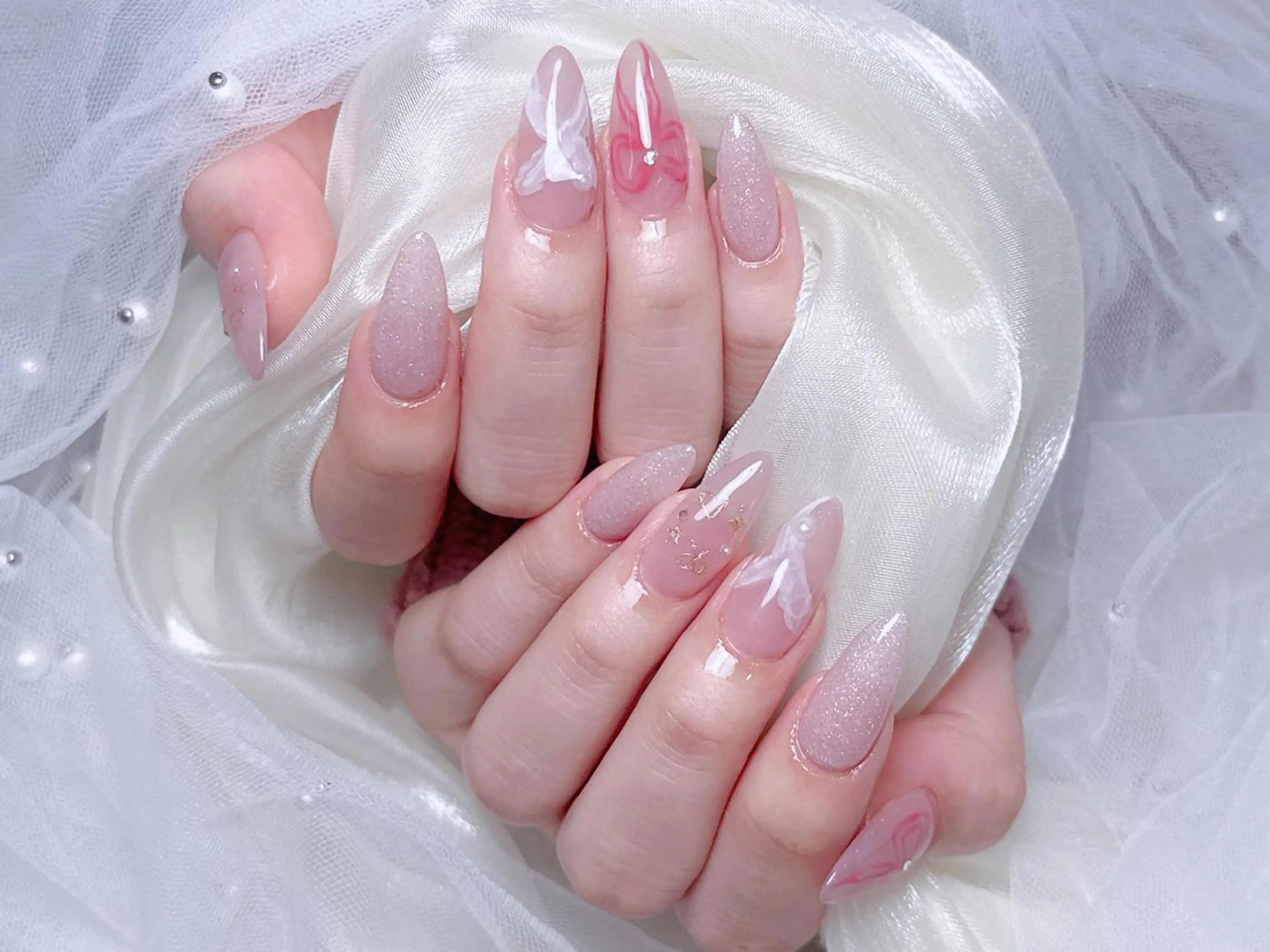 ネイル ハンドネイル ハンドケア 🎀も ものネイルデザイン