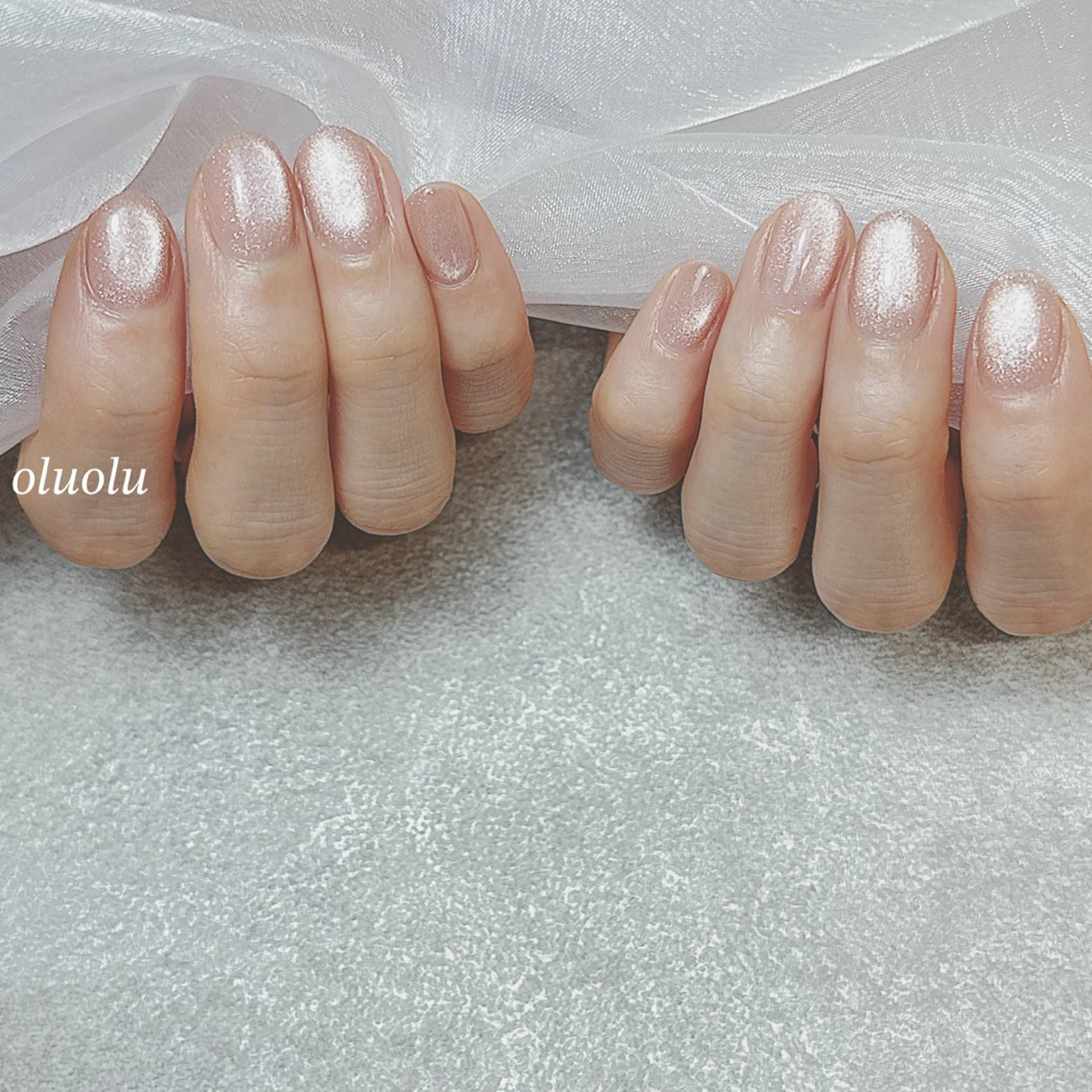 ネイル アートネイル フットネイル 氷ネイル・うるうるネイル マグネットネイル オフィスネイル ハンドネイル 大村 紬華のネイルデザイン