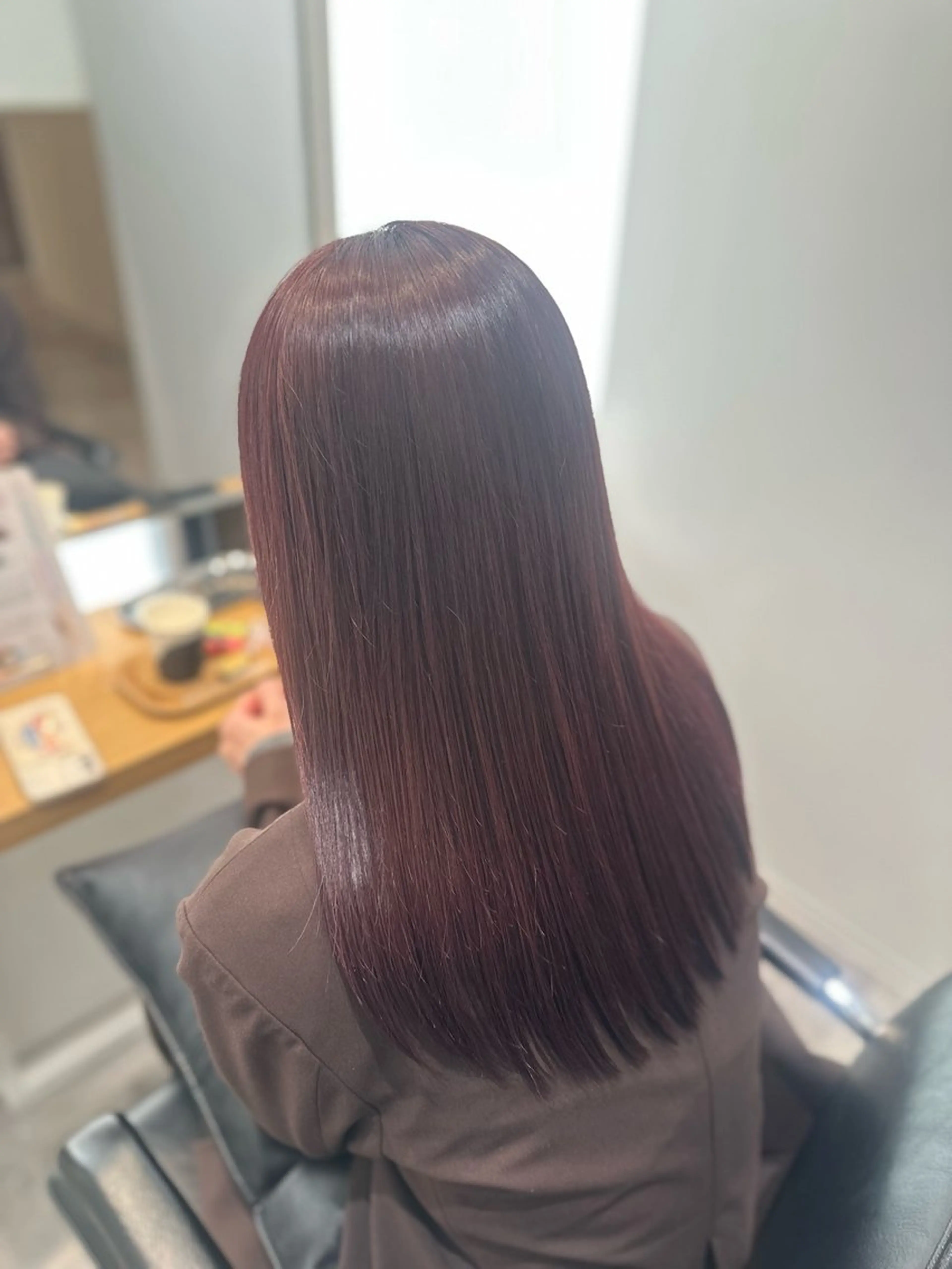 ロング カット ヘアカラー トリートメント ヘッドスパ 八王子でのご案内にな ります/madokaのヘアスタイル