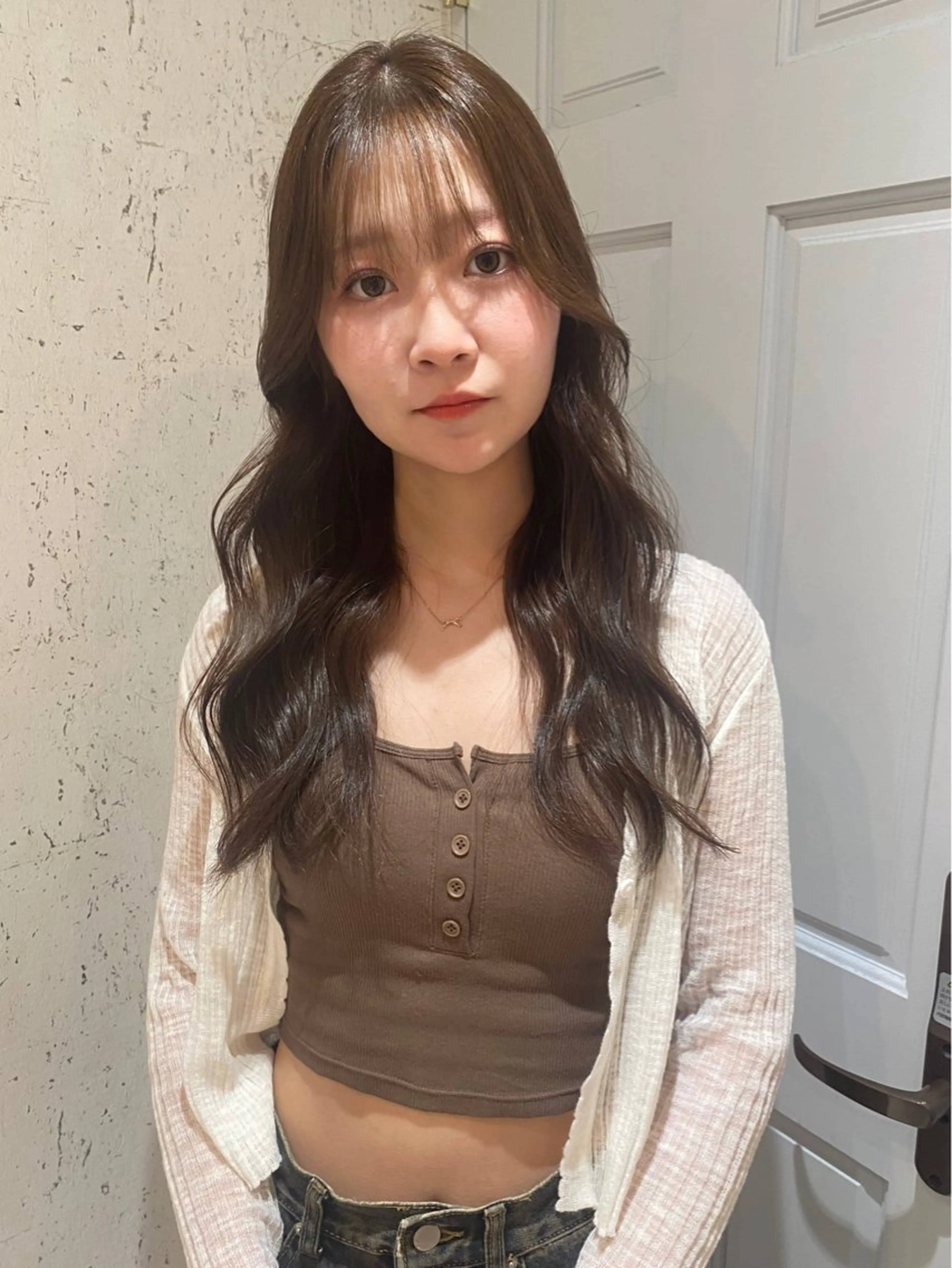 ロング カラー 似合わせカット カット ヘアカラー トリートメント mai / linoah˚✧のヘアスタイル