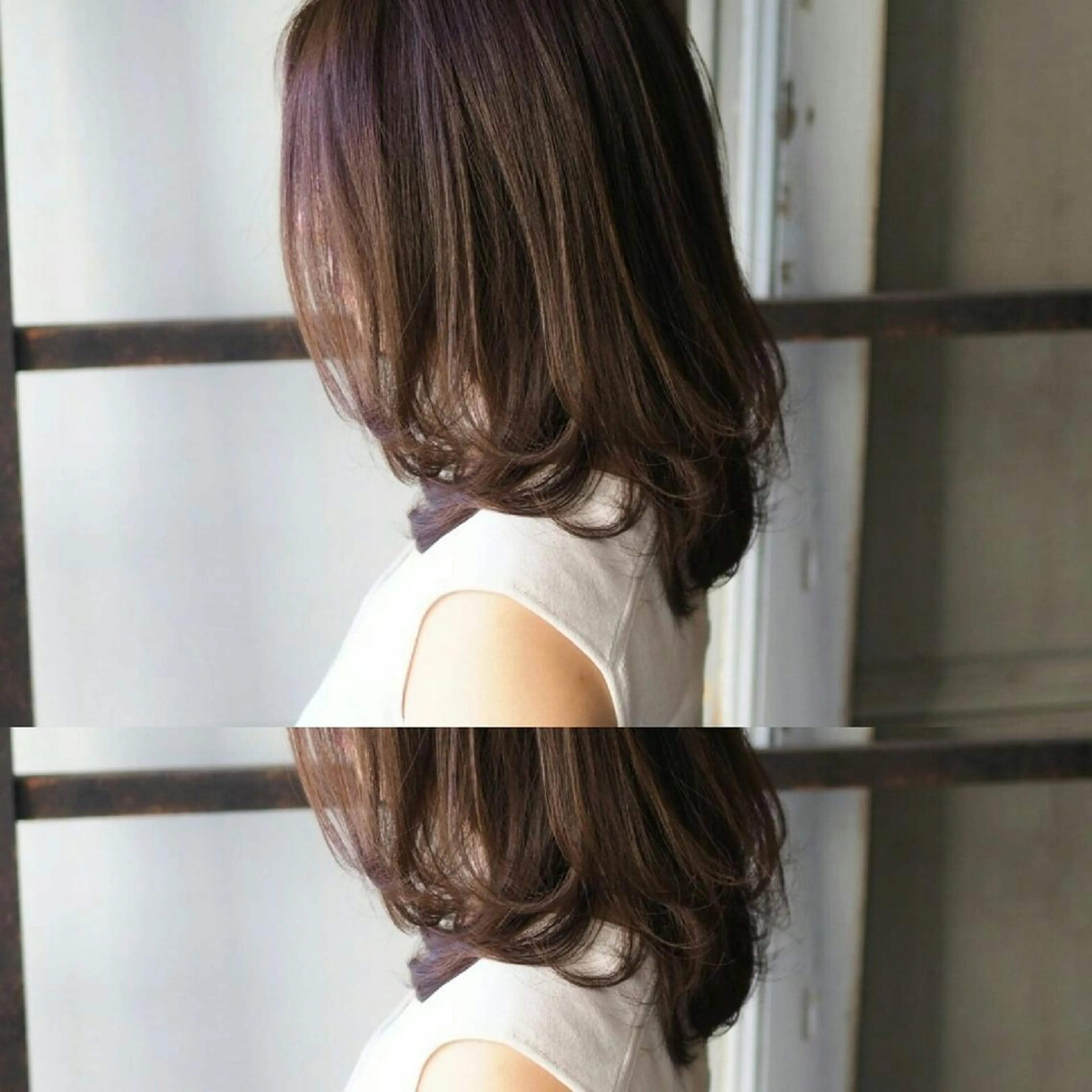 ミディアム カラー ブラウンカラー RITA Hairs所属・Kawamoto Shinyaのヘアスタイル