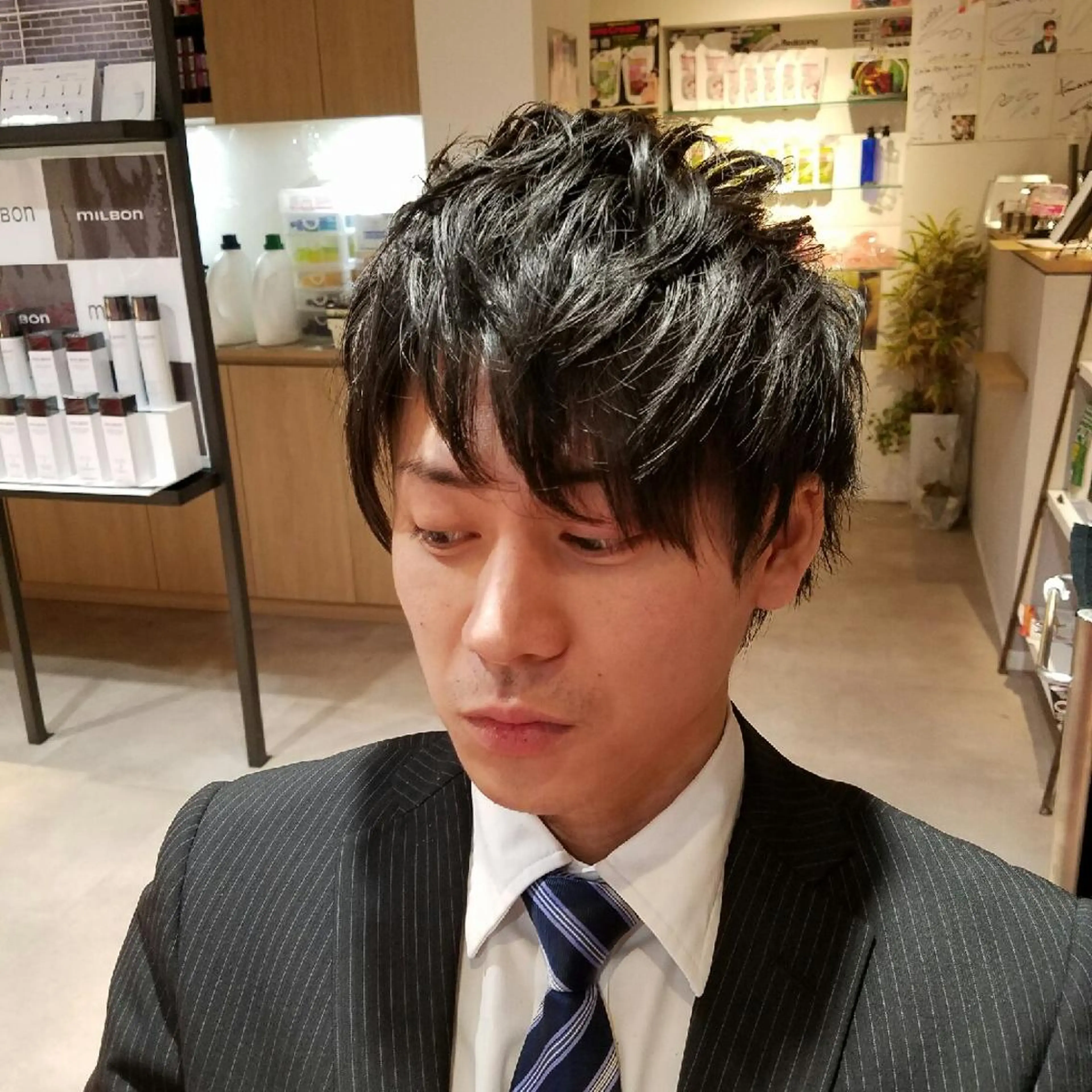 ショート メンズ ショートヘア Blanc 梅田所属・田中 光のヘアスタイル