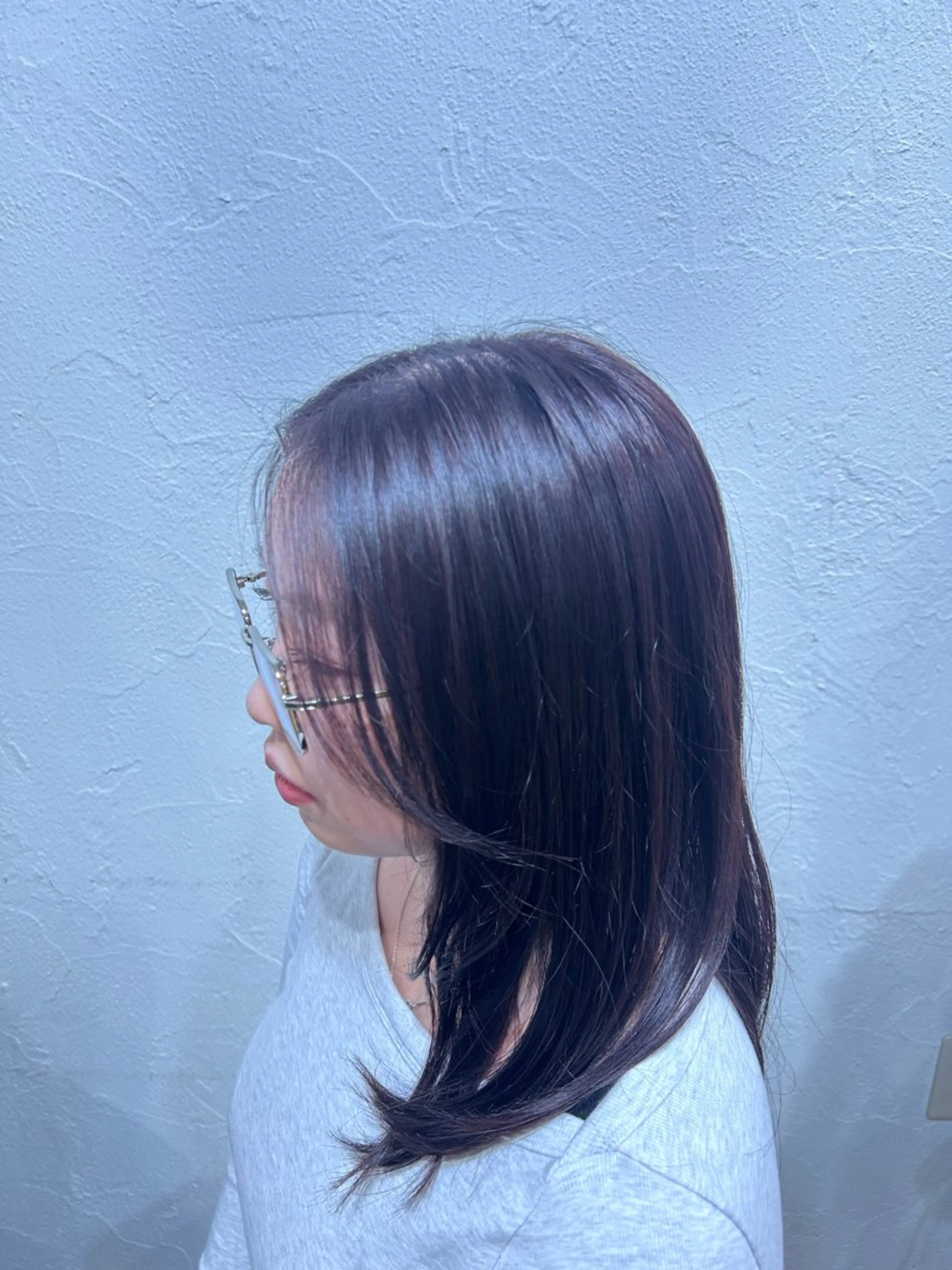 ヘアカラー➕Aujuaトリートメント【ブリーチなし】の写真