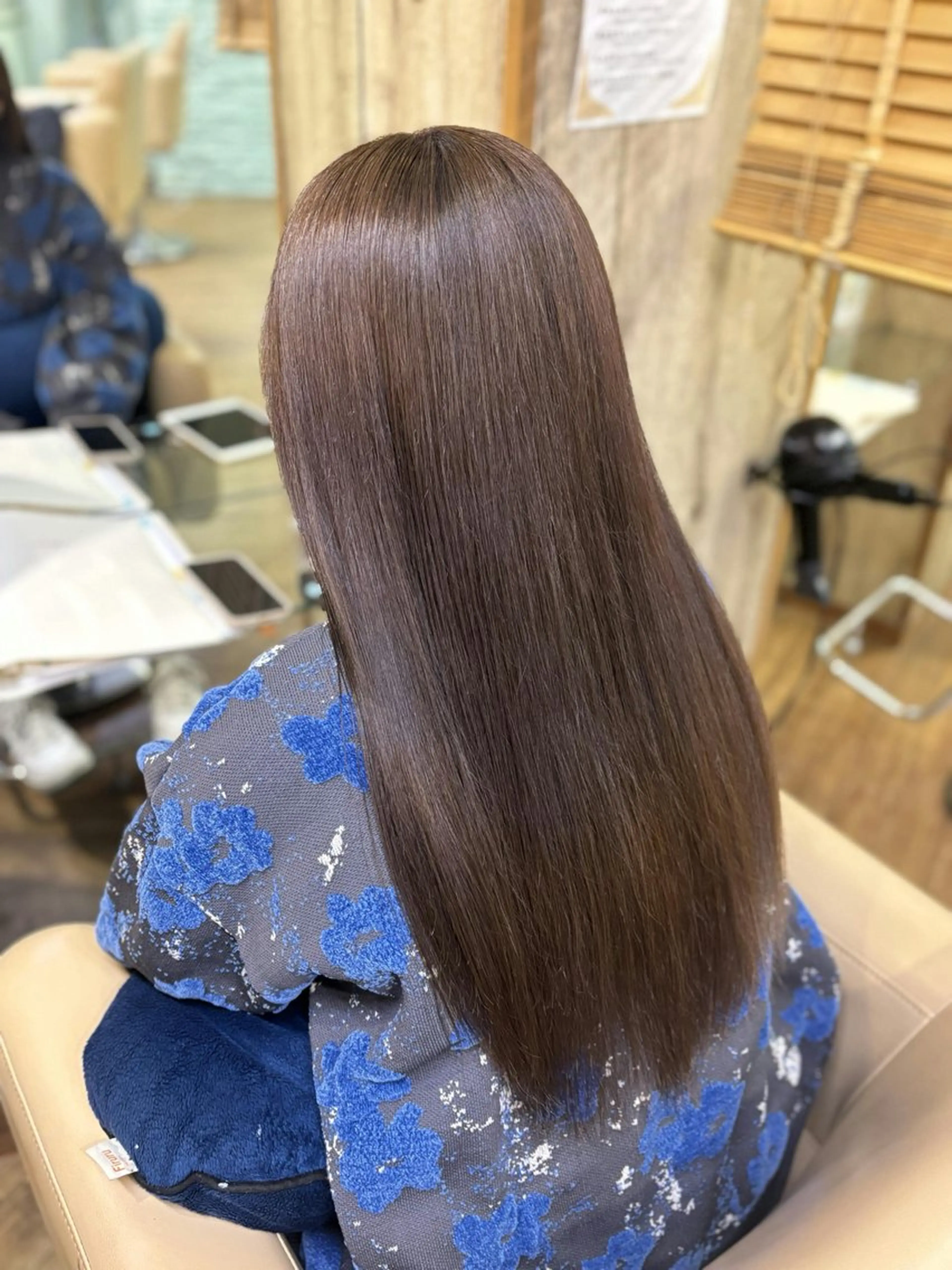 ロング カラー KUREA ｶﾗｰﾓﾃﾞﾙ募集中のヘアスタイル