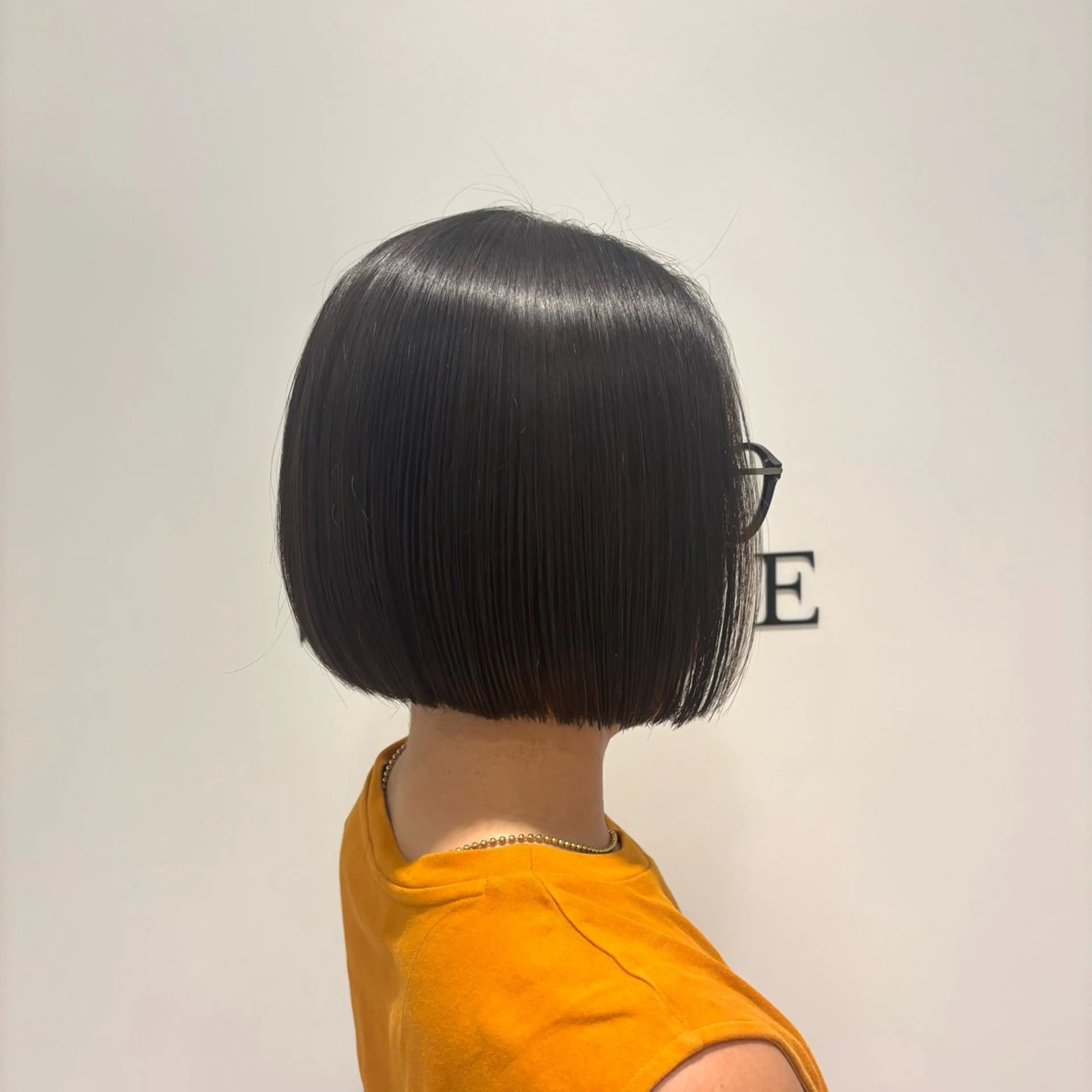 ミディアム ボブ カット 艶カラー/アレンジ 田上素直のヘアスタイル