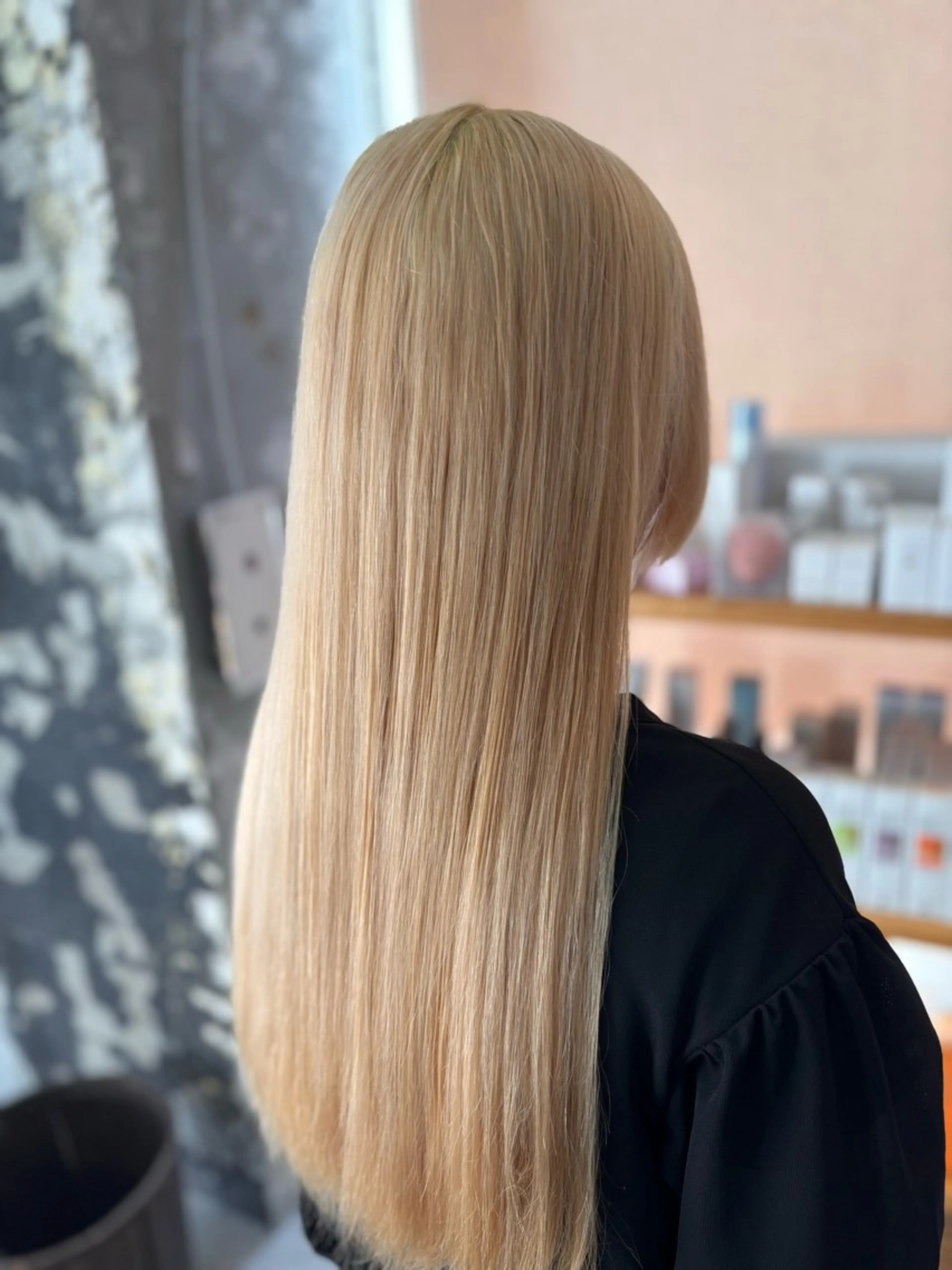 【最強クーポン】🌈ブリーチ＆カラー🌈3ステップトリートメント付き🫧ྀིアイロンorコテ巻きまで🫶の写真