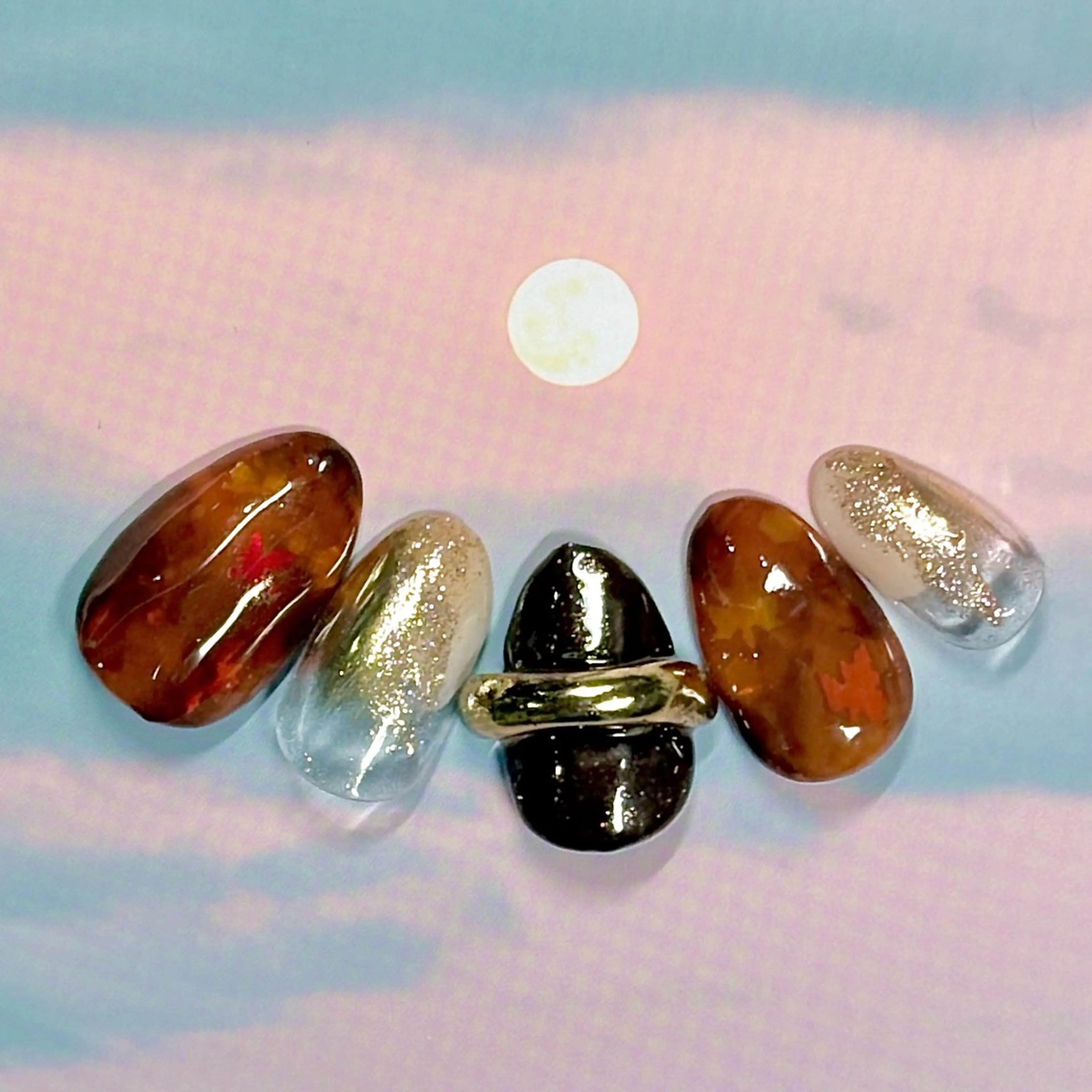 ネイル ジェルネイル マットネイル 冬ネイル ハンドネイル みんなのネイルサロン IRiS所属・一人ひとりに寄り添う 施術🌈IRiS🪽のネイルデザイン