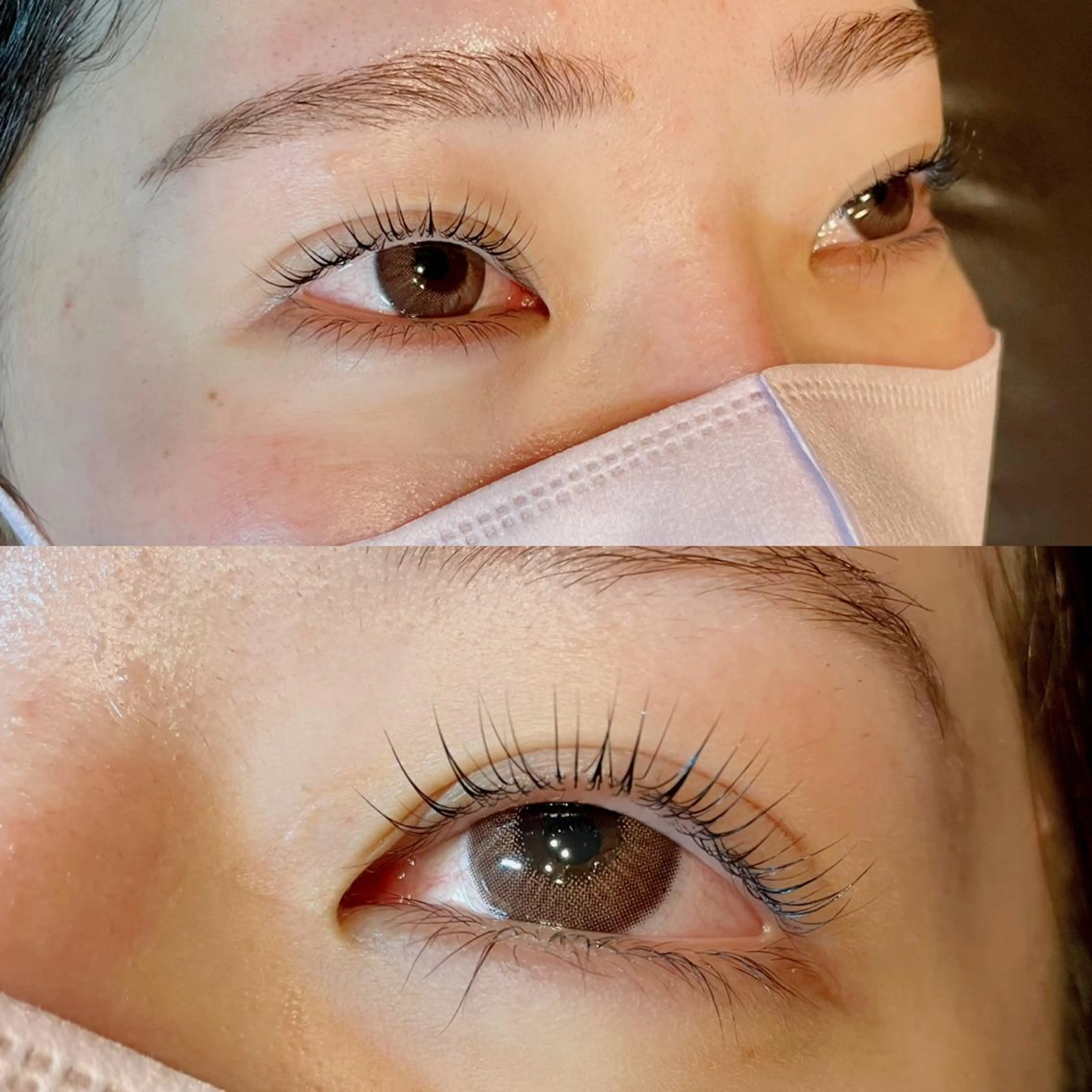 マツエク・マツパ マツパ Aim NAIL&EYELASH.BROW立花店所属・Aim立花店 Mihoのマツエク・マツパデザイン