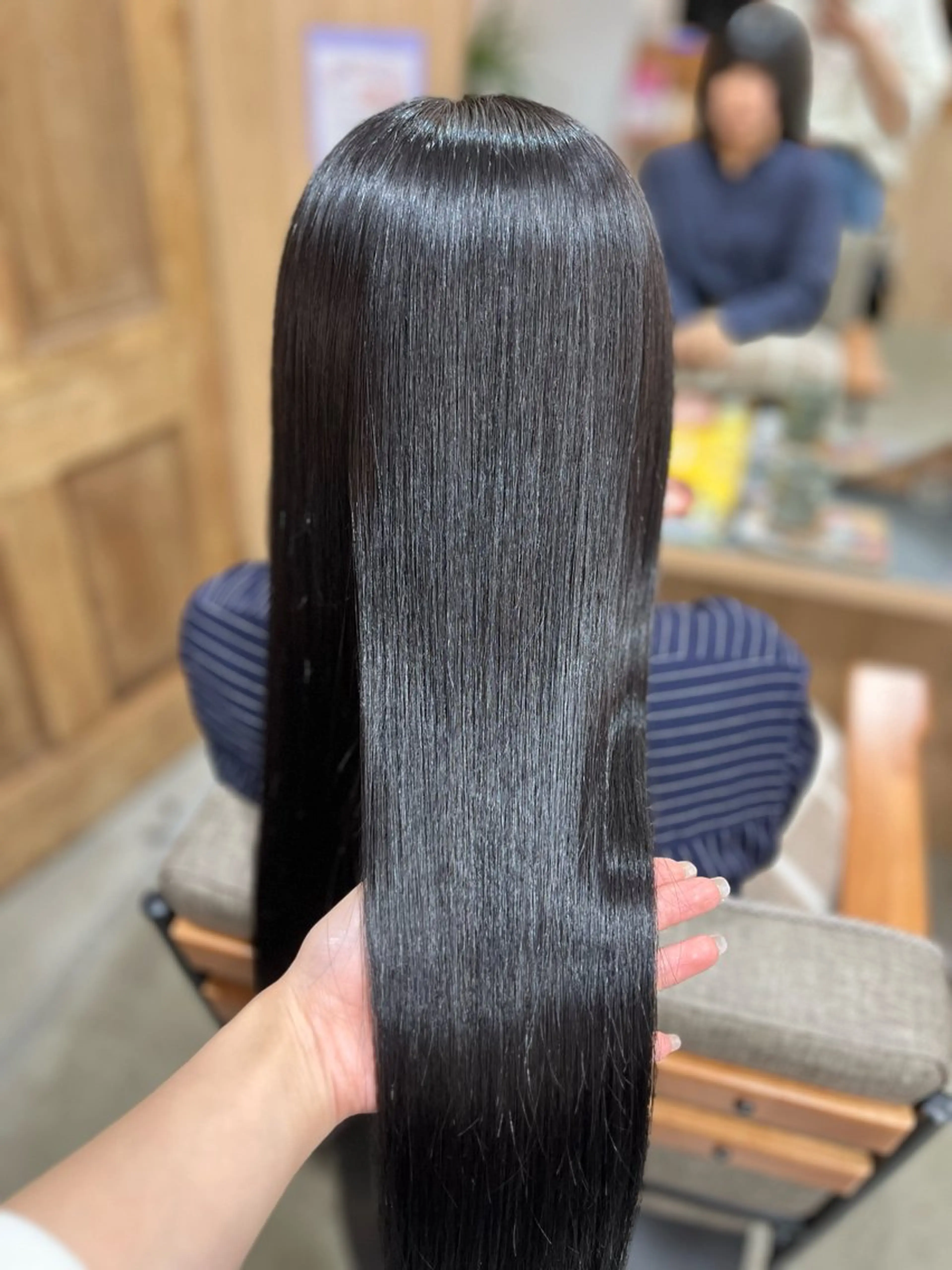 ロング 髪質改善 縮毛矯正 縮毛矯正 Rosso Hair&SPA 仙台店所属・仙台/髪質改善/艶髪 🫧ｼｽﾞｸのヘアスタイル