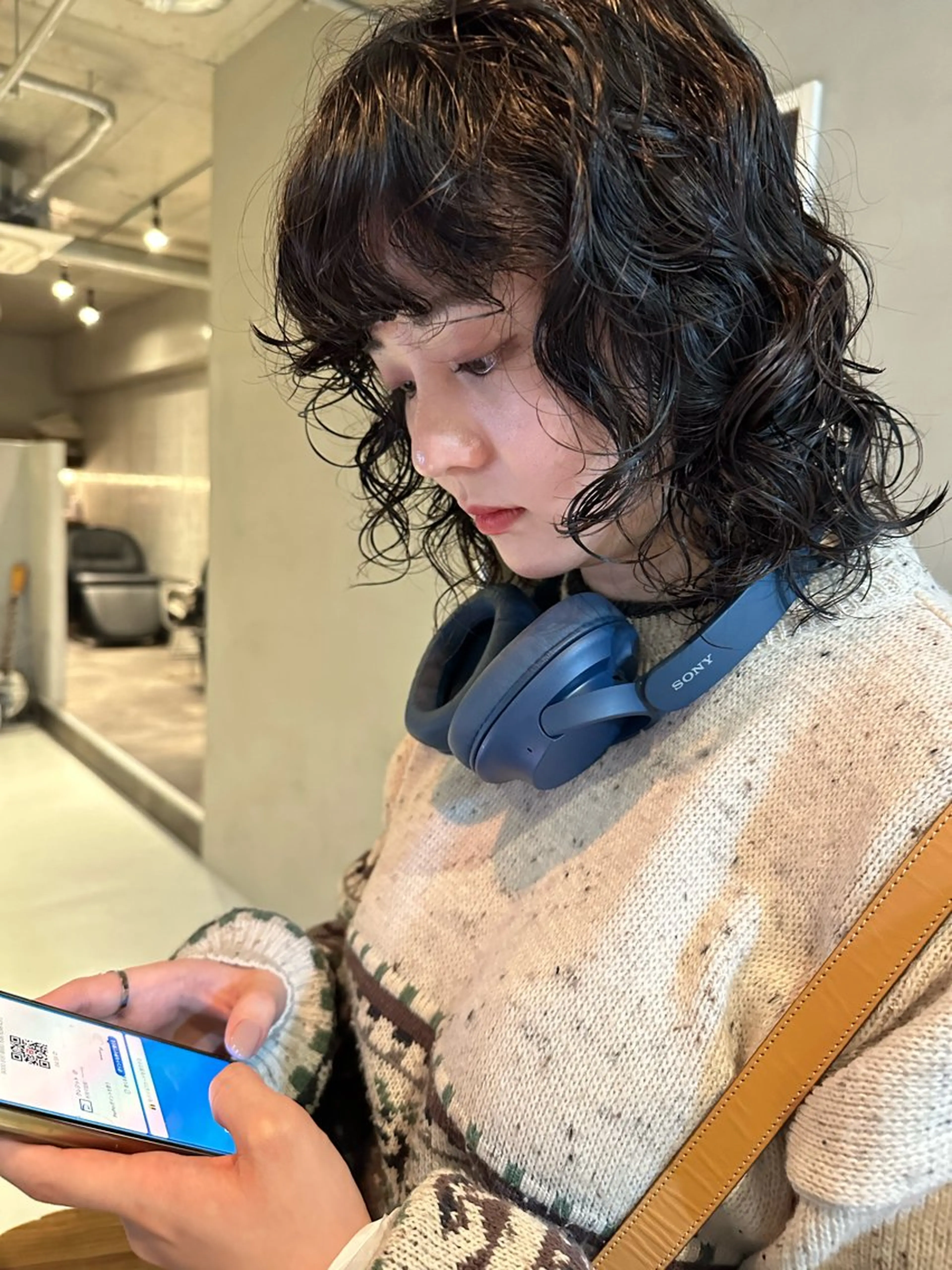 ミディアム カラー パーマ カット ヘアカラー パーマ トリートメント 斎藤祐樹 /レイヤー/パーマのヘアスタイル