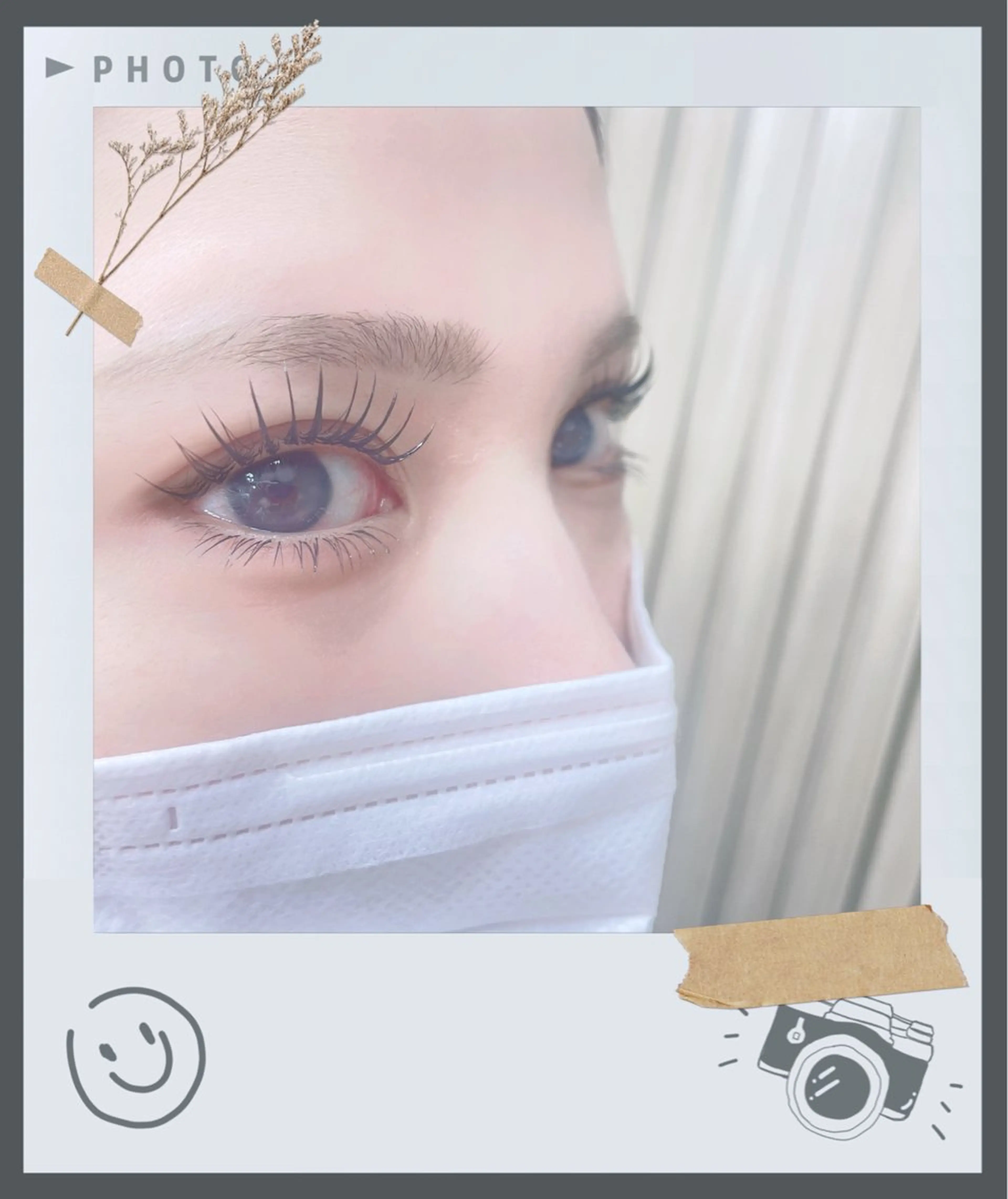 【LED付き】フラットラッシュ100本(オフ無料）¥2980円の写真