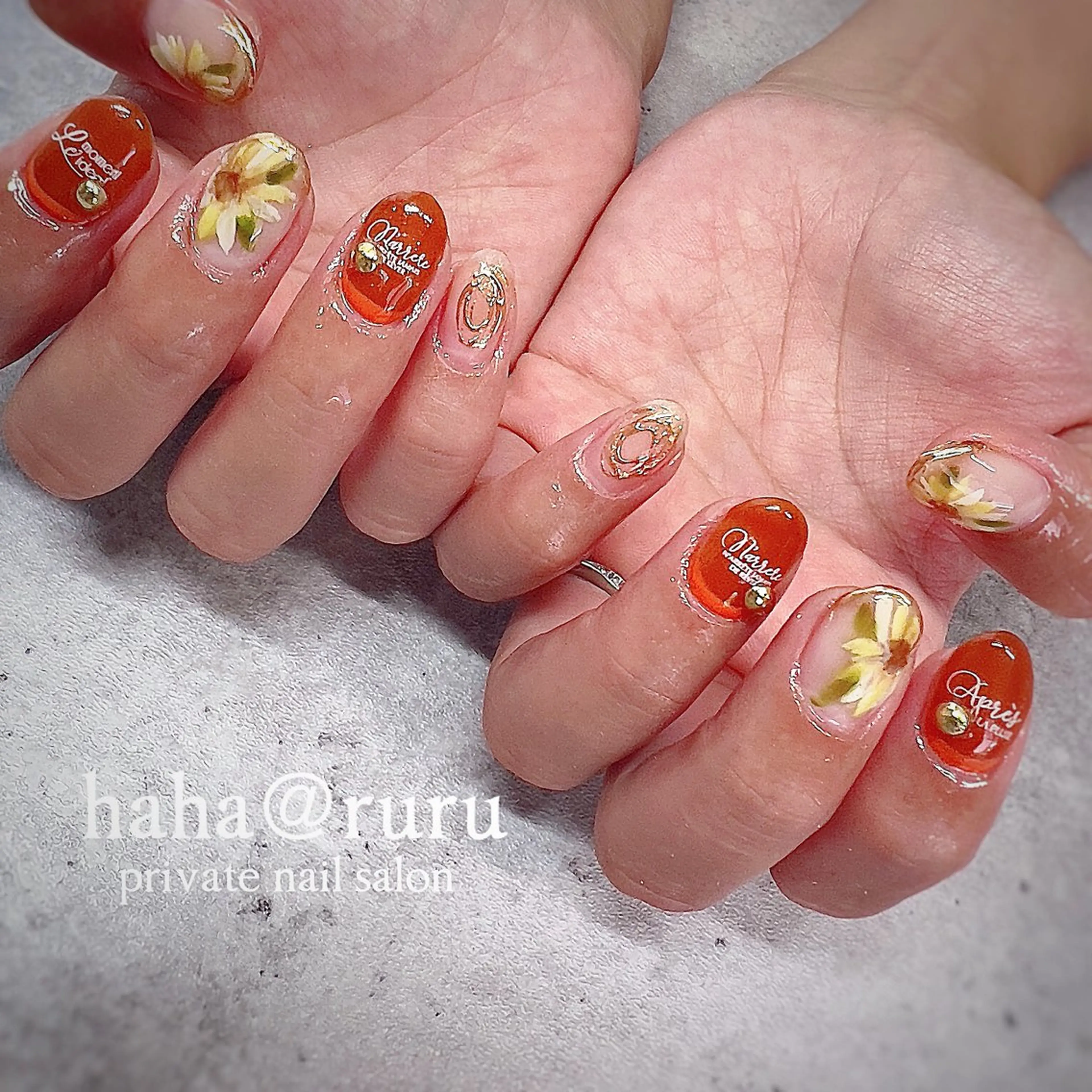 ネイル haha@ ruruのネイルデザイン