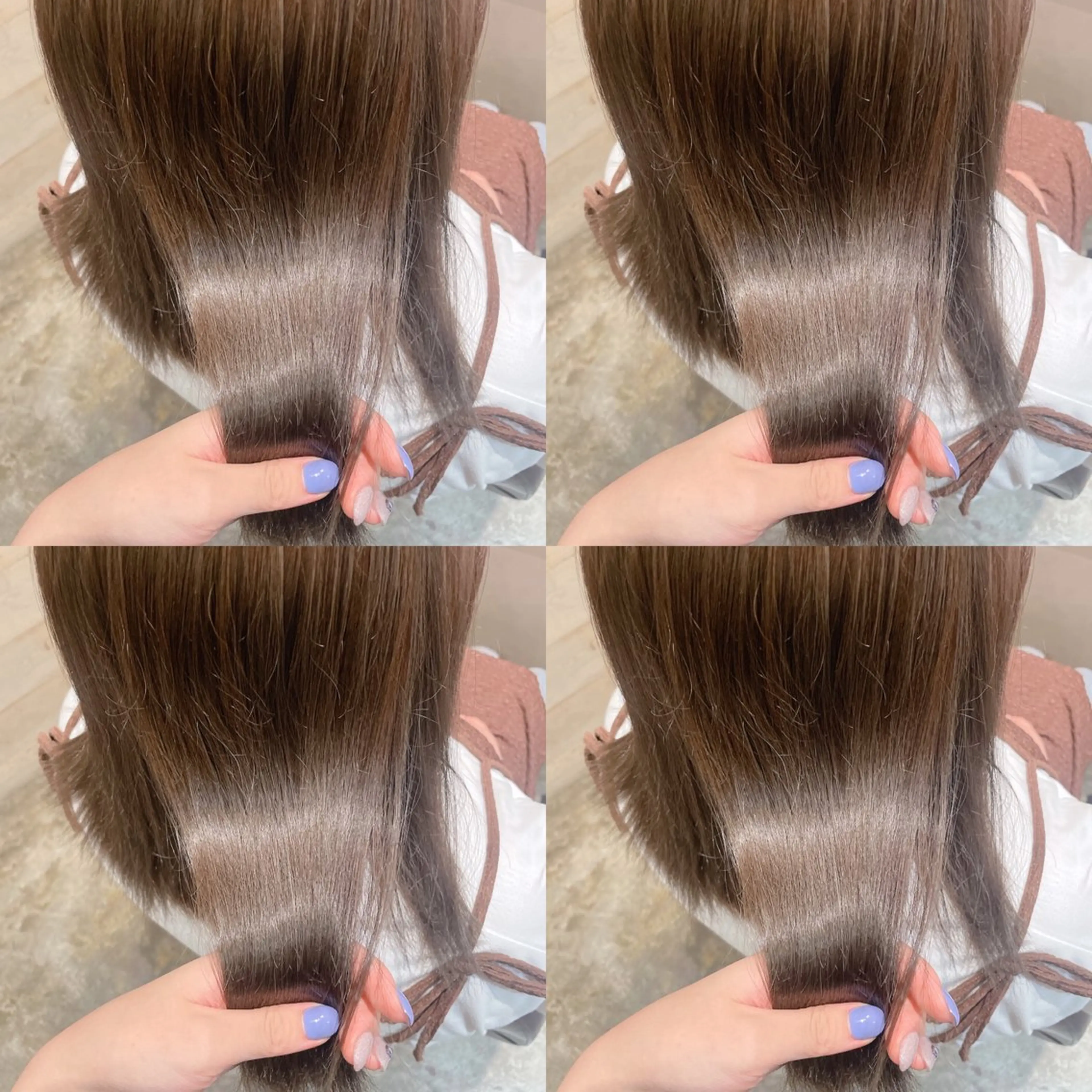 ミディアム カラー 艶カラー🦋髪質改善 🫧MINAMIのヘアスタイル