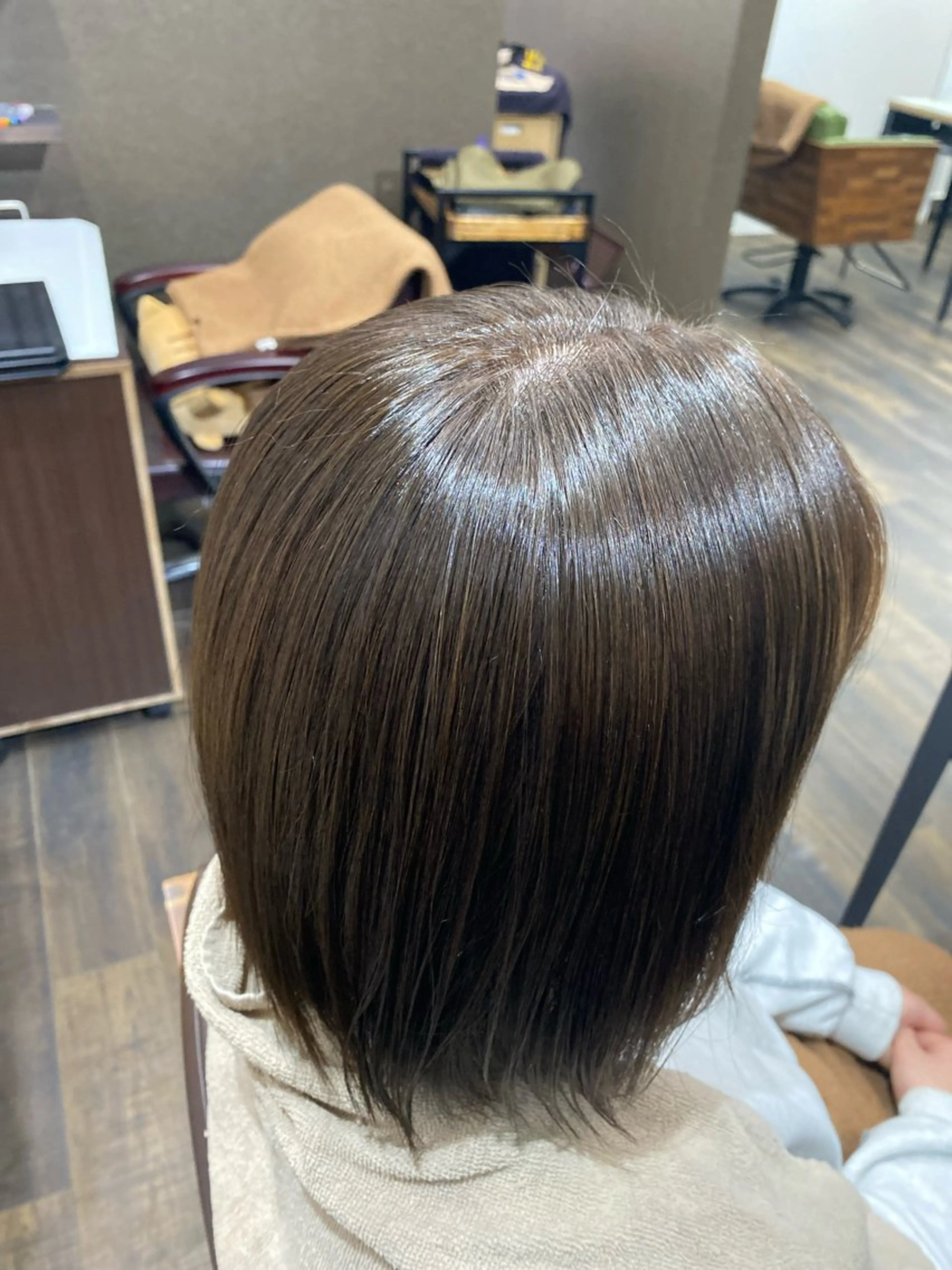ショート パーマ ストレートパーマ フルヤ タクミのヘアスタイル