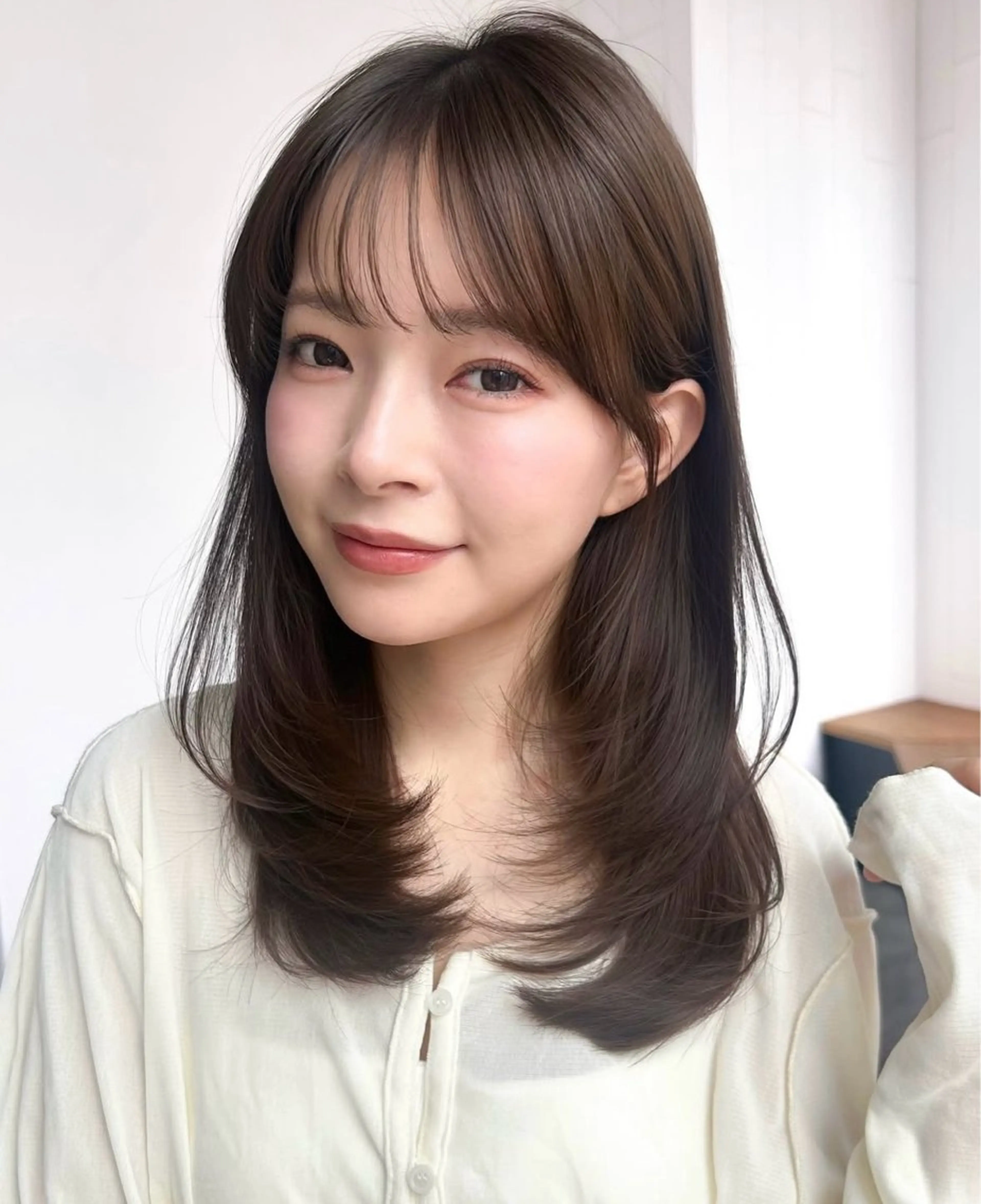 セミロング 🌿メンズカット/ レイヤー/けんしんのヘアスタイル