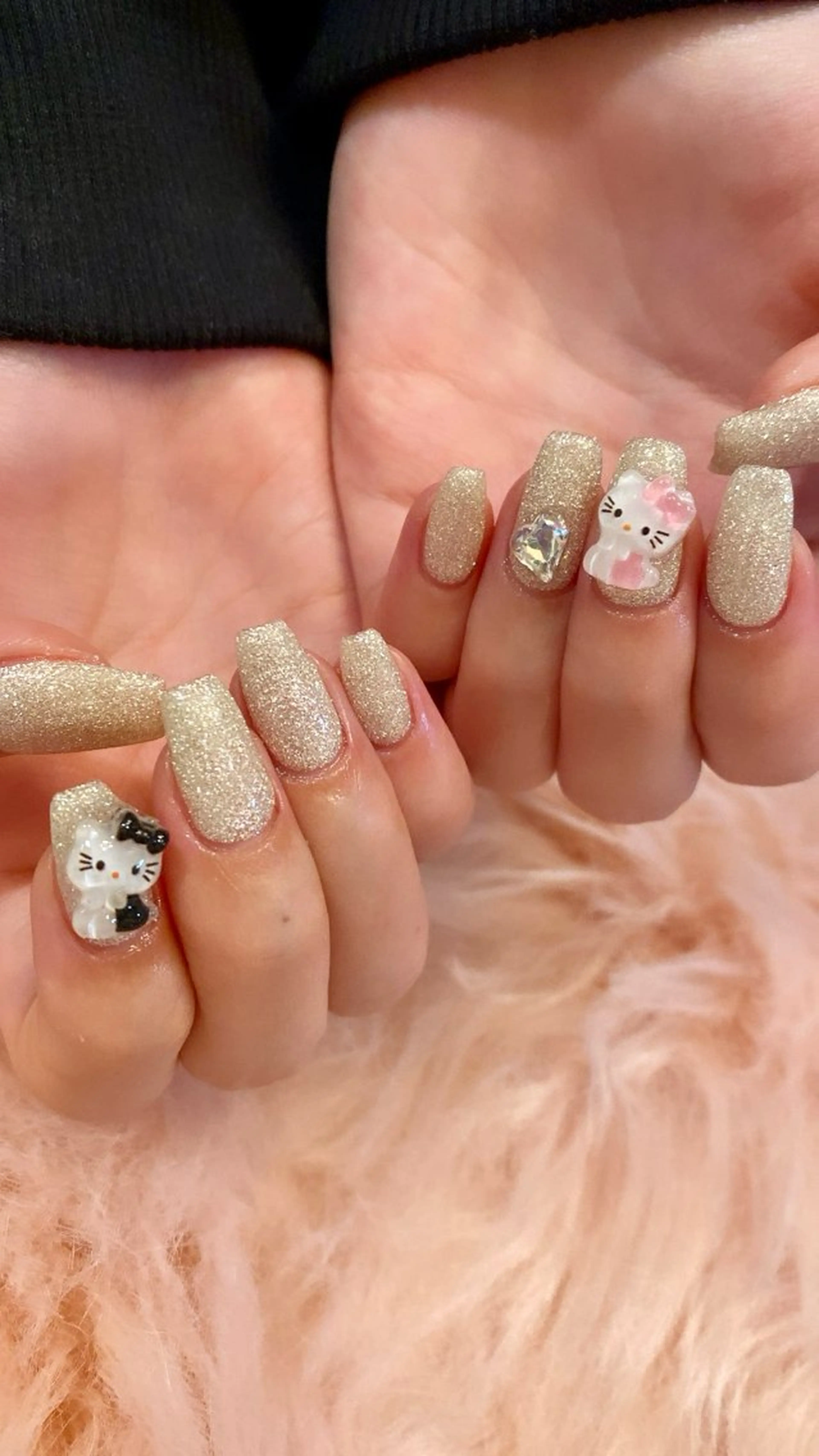 ネイル ハンドネイル crystal ⭐︎ colorのネイルデザイン