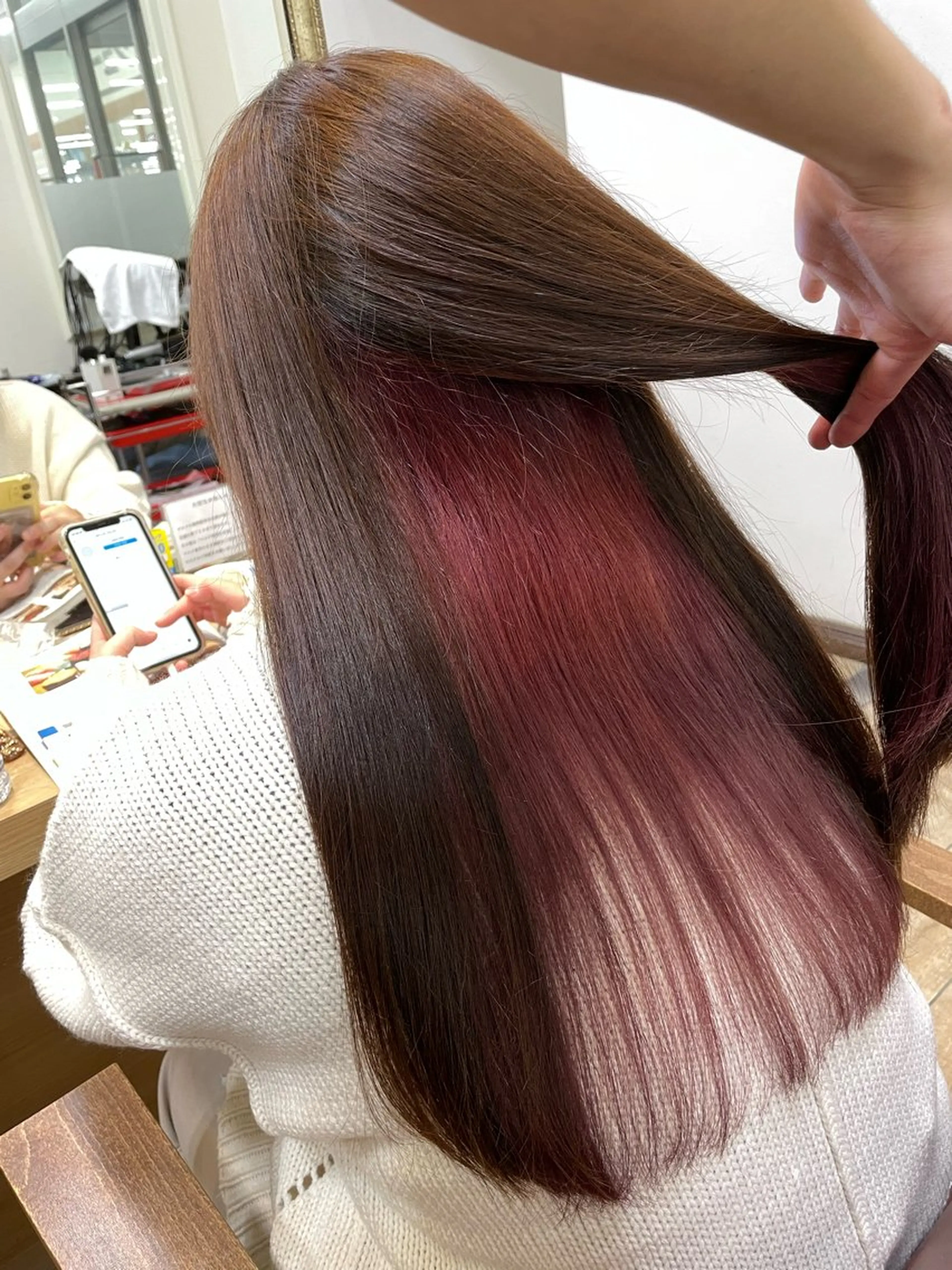 カラー ヘアカラー minagawa yumiのヘアスタイル