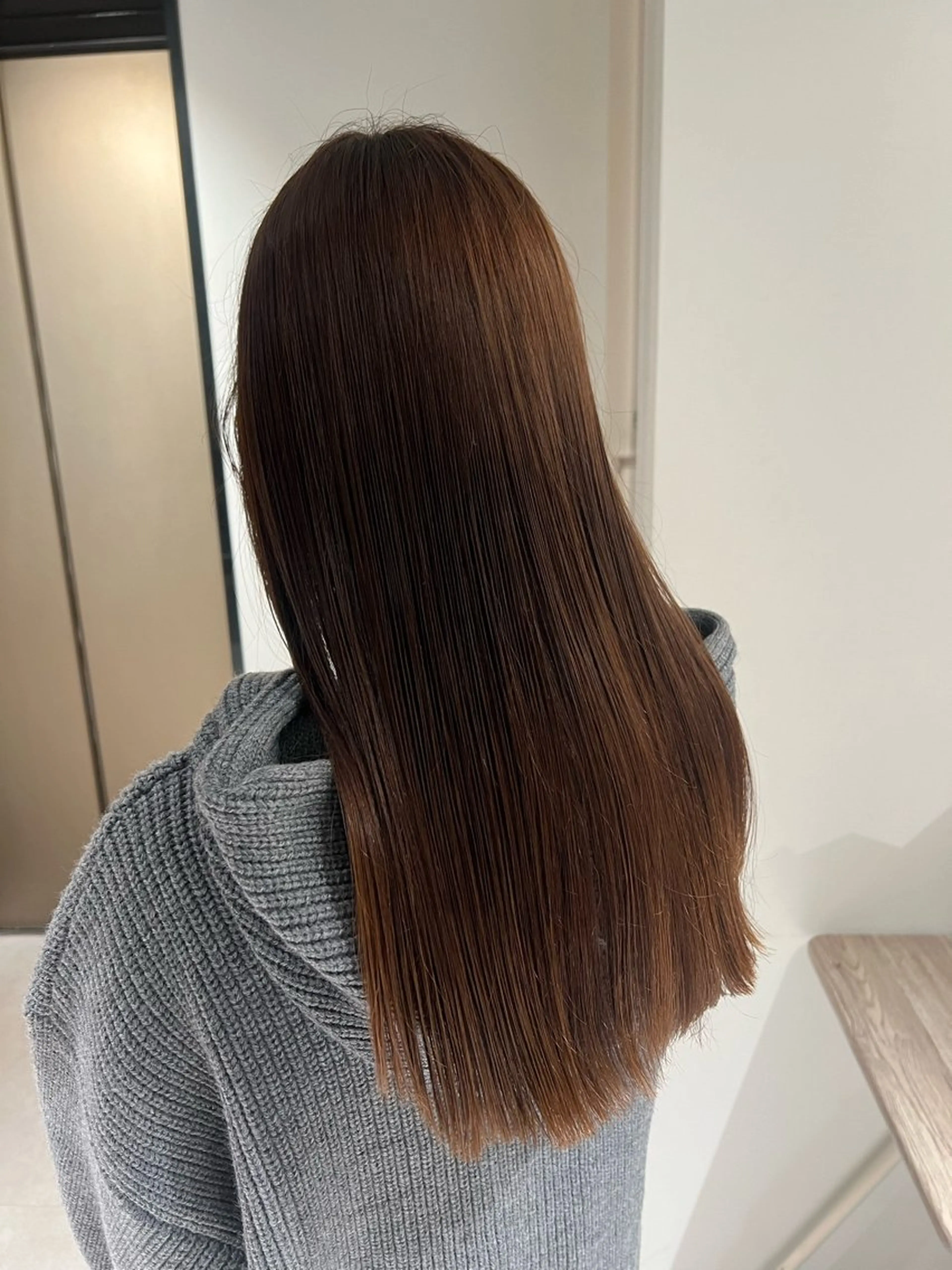 ロング カラー 透明感カラー イルミナカラー 髪質改善 カット ヘアカラー トリートメント 梅田/顔周りカット /ボブ/RINKAのヘアスタイル