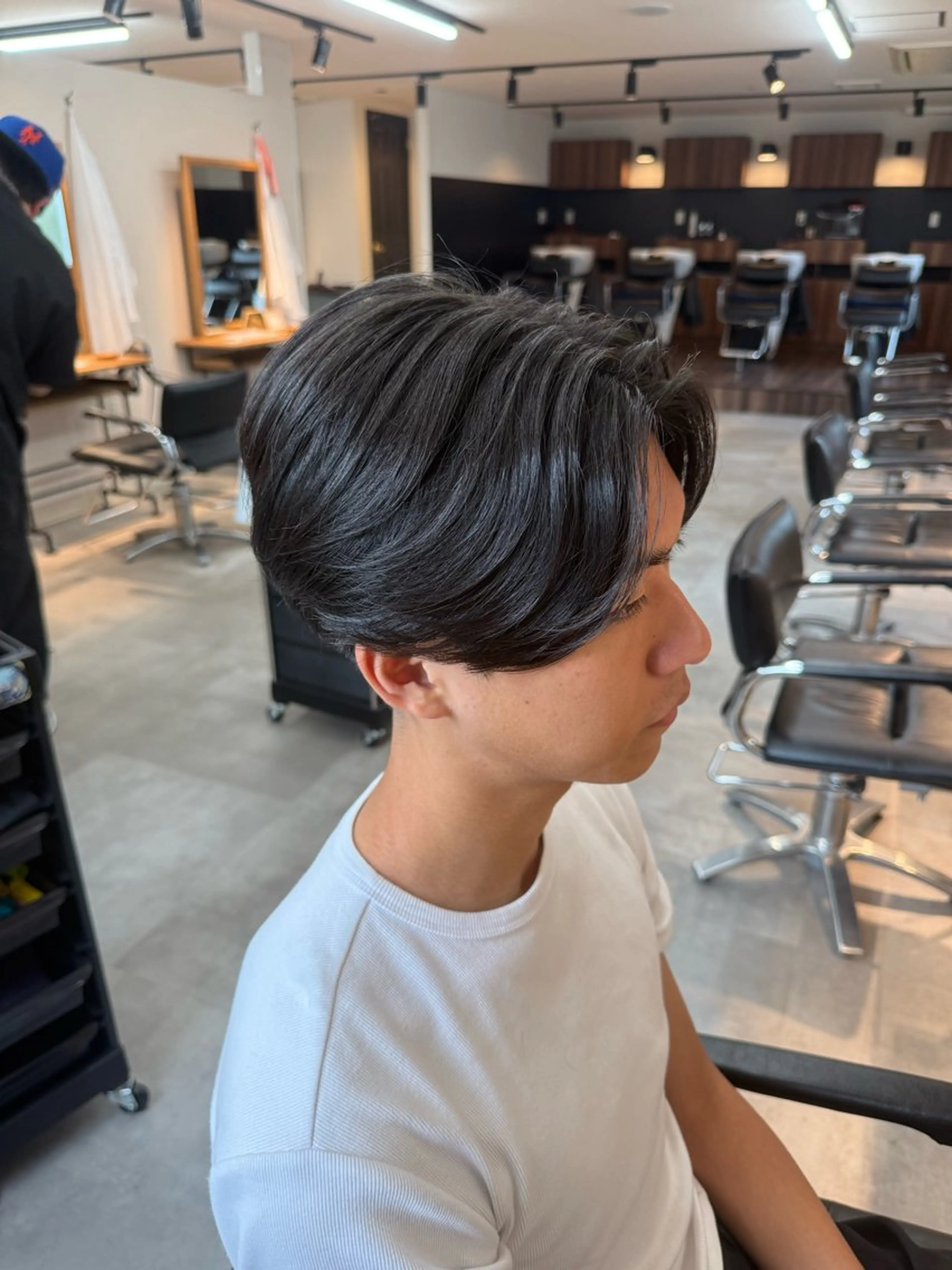 メンズ カット トリートメント ✂️曲がる縮毛矯正✨ MEN'S/髪質改善のヘアスタイル